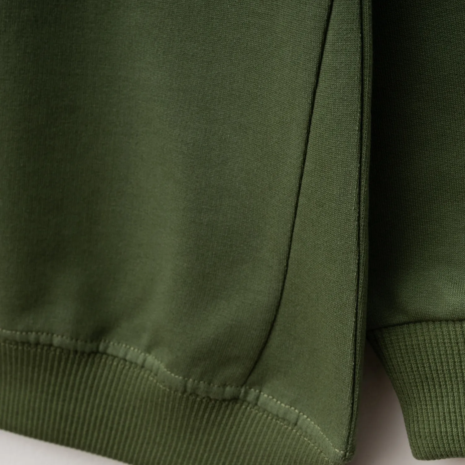 Winimo Sweatshirt Parçalı Basic Haki