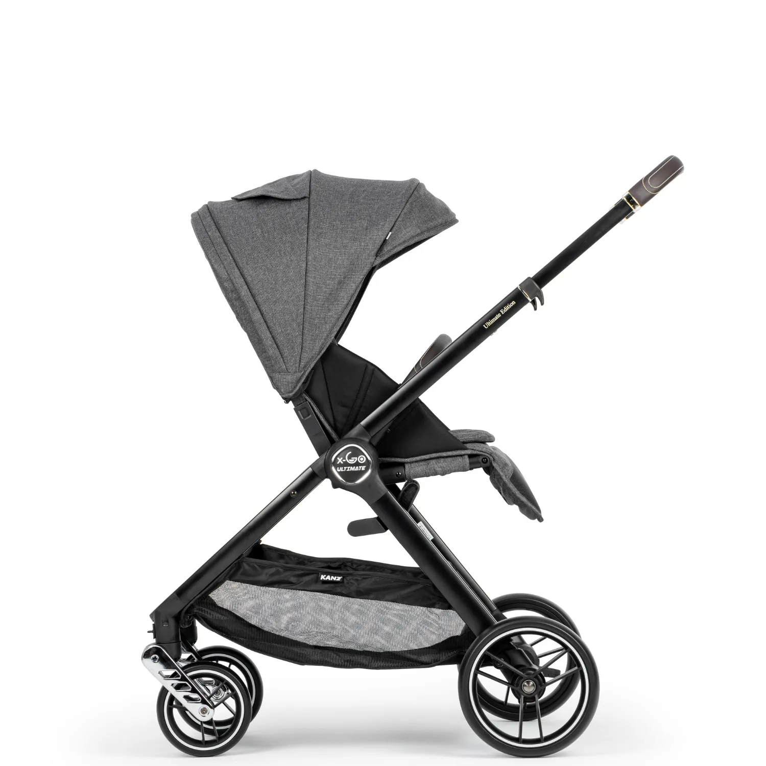 Kanz X-Go Ultimate Travel Sistem Bebek Arabası Silver Gri