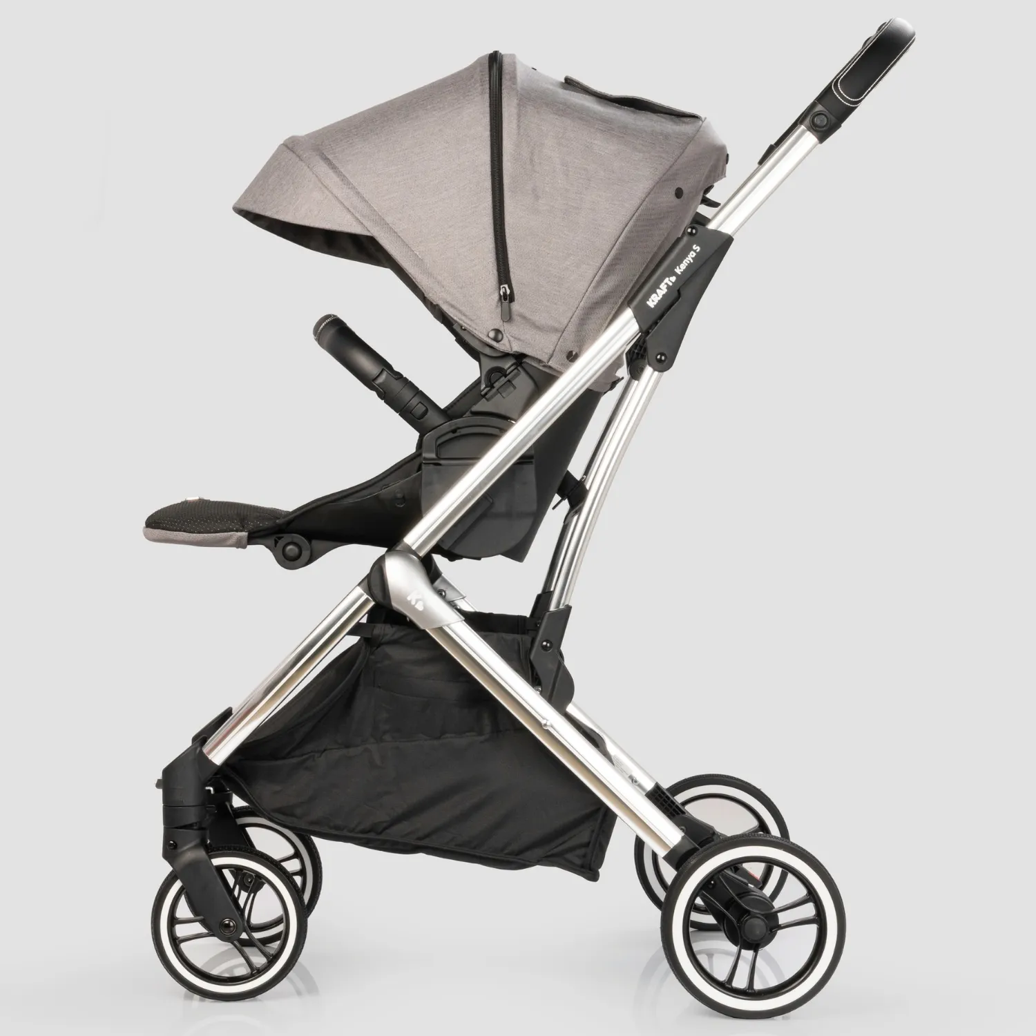 Kraft Kenya S Travel Sistem Bebek Arabası Grey