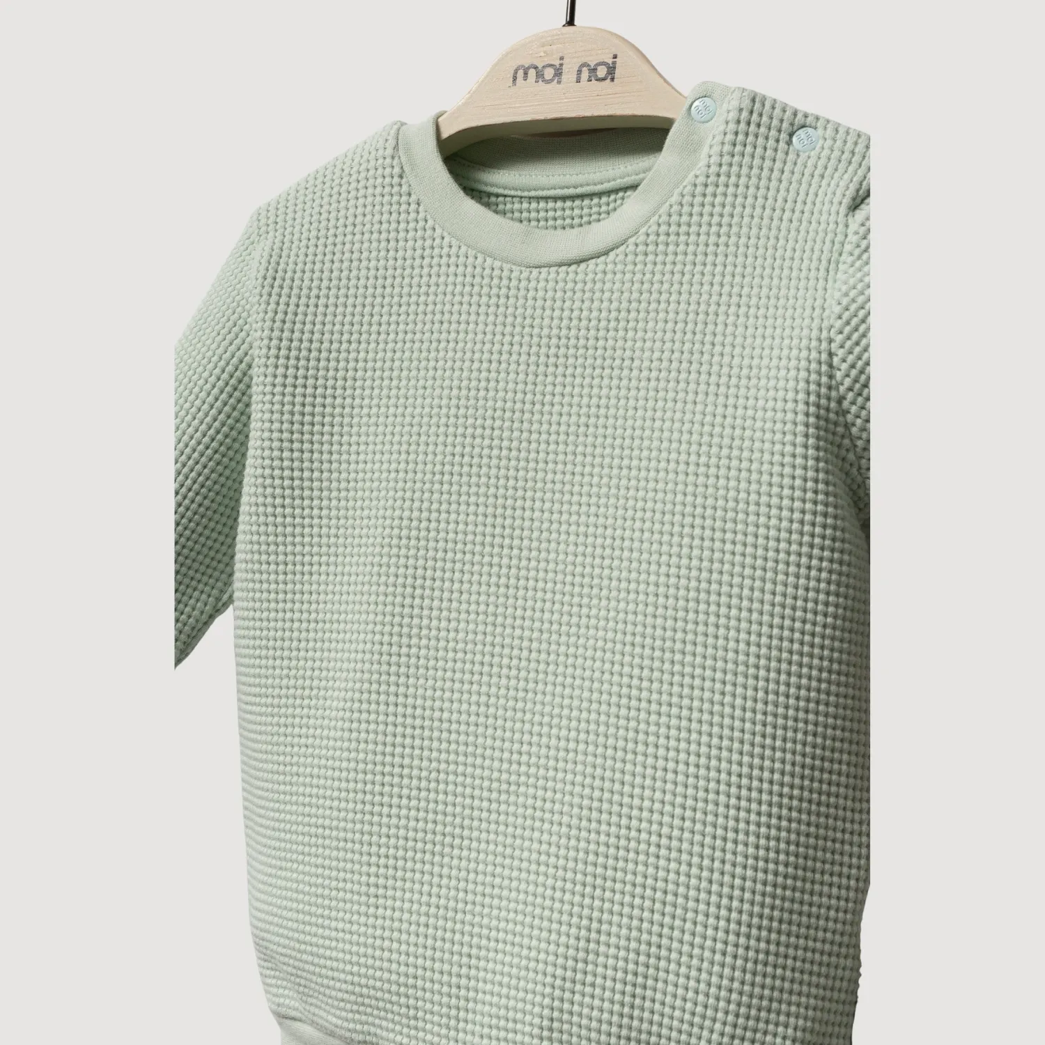 Moi Noi 2li Takım Waffle Mint