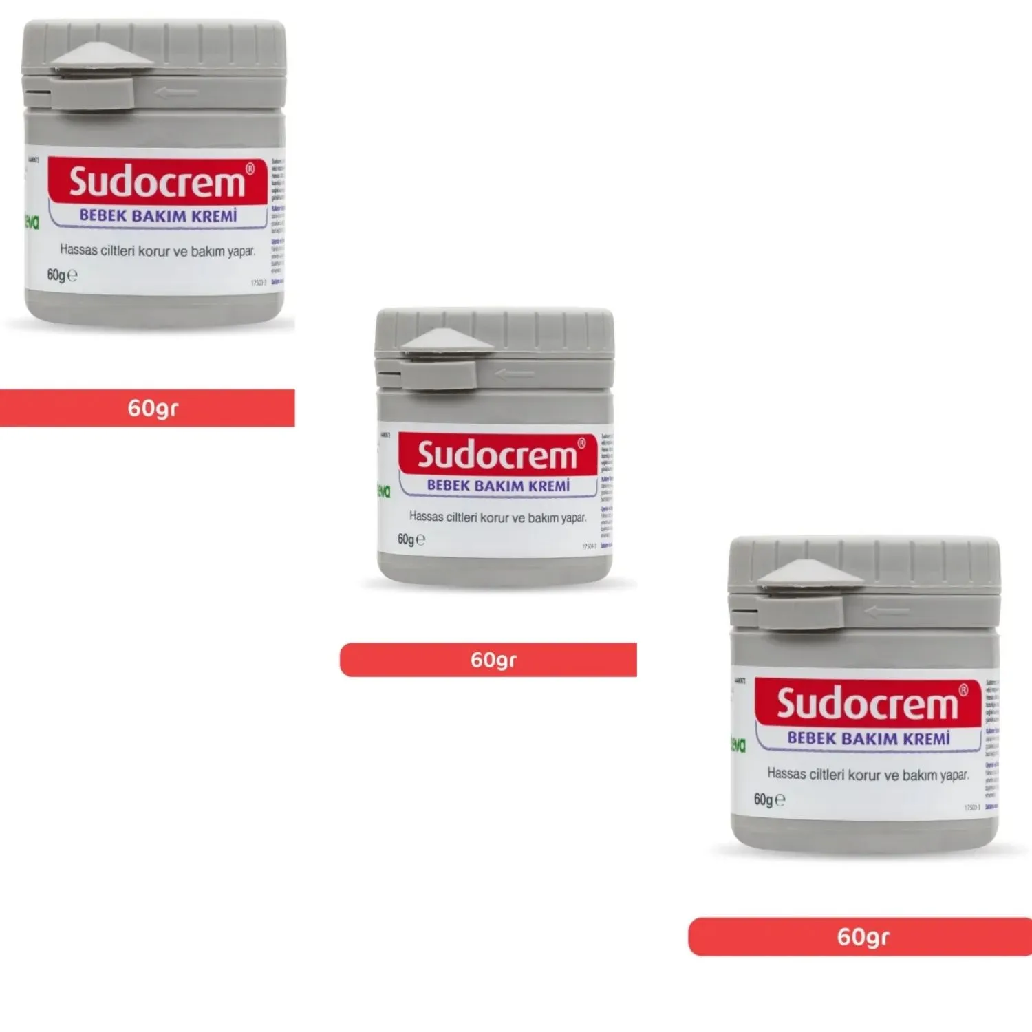 Sudocrem Bebek Bakım Kremi 60 gr x3