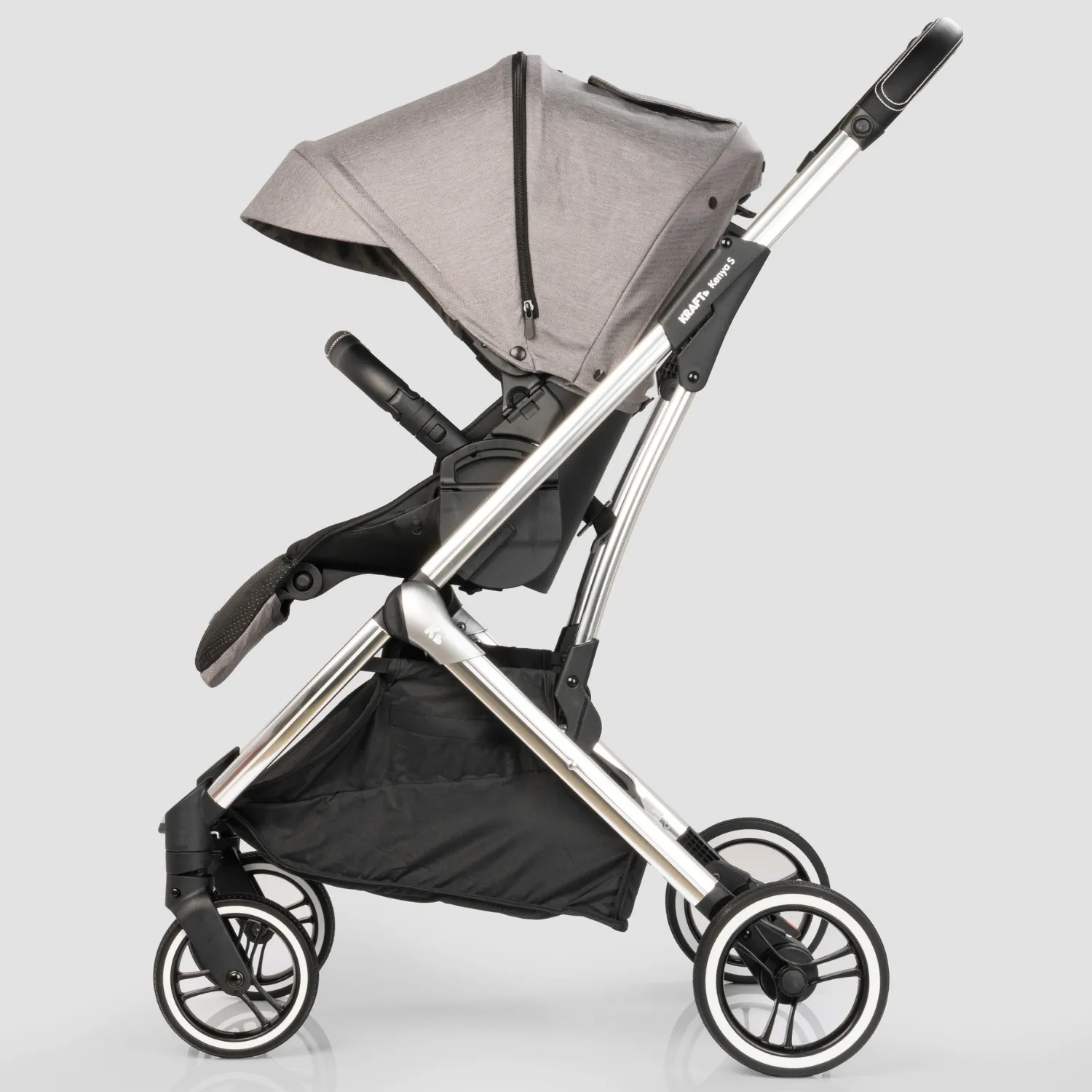 Kraft Kenya S Travel Sistem Bebek Arabası Grey