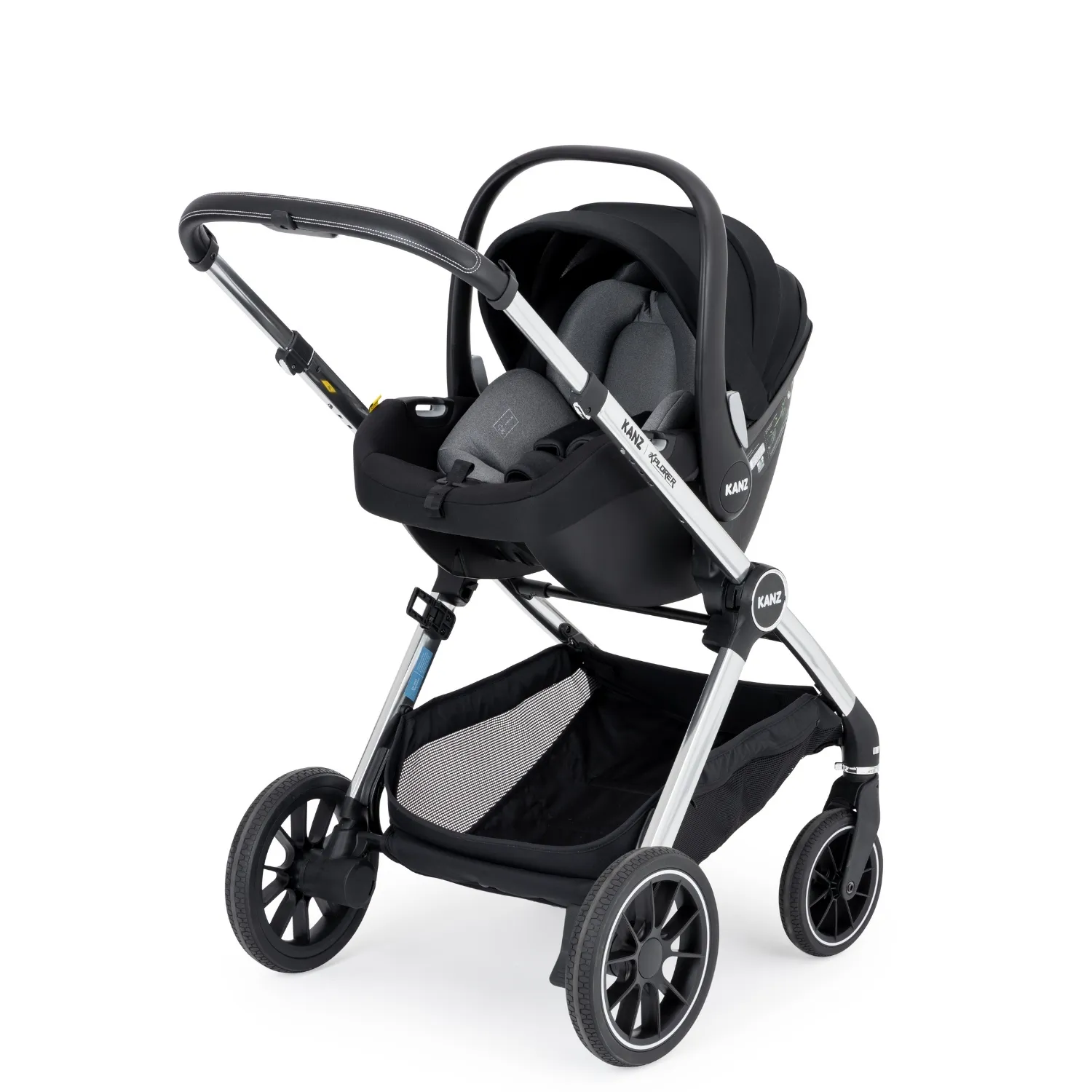 Kanz Explorer Travel Sistem Bebek Arabası Cole Black