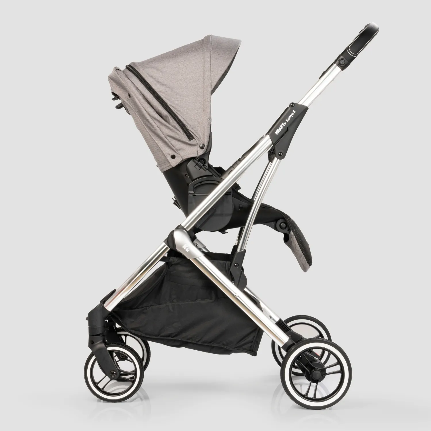 Kraft Kenya S Armor Plus Travel Sistem Bebek Arabası Grey