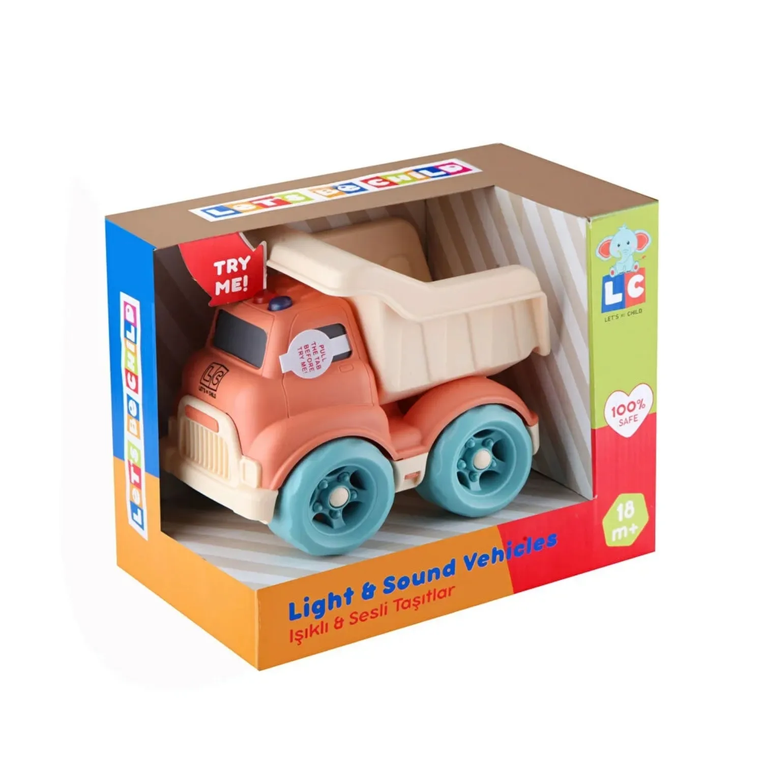 LC Işıklı ve Sesli Minik Kamyon