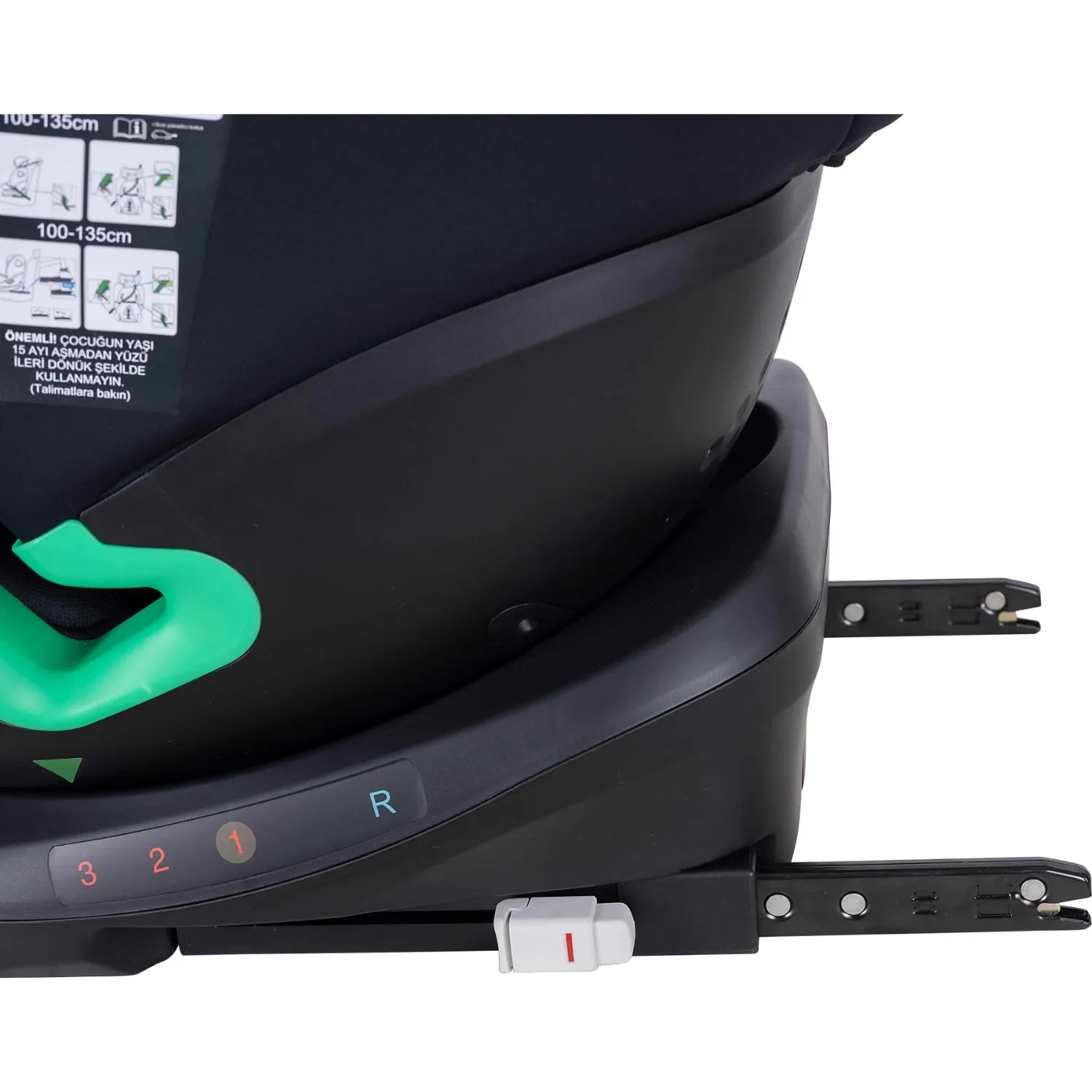 Prego Q9004 Tronfıx I-Size Oto Koltuğu Siyah