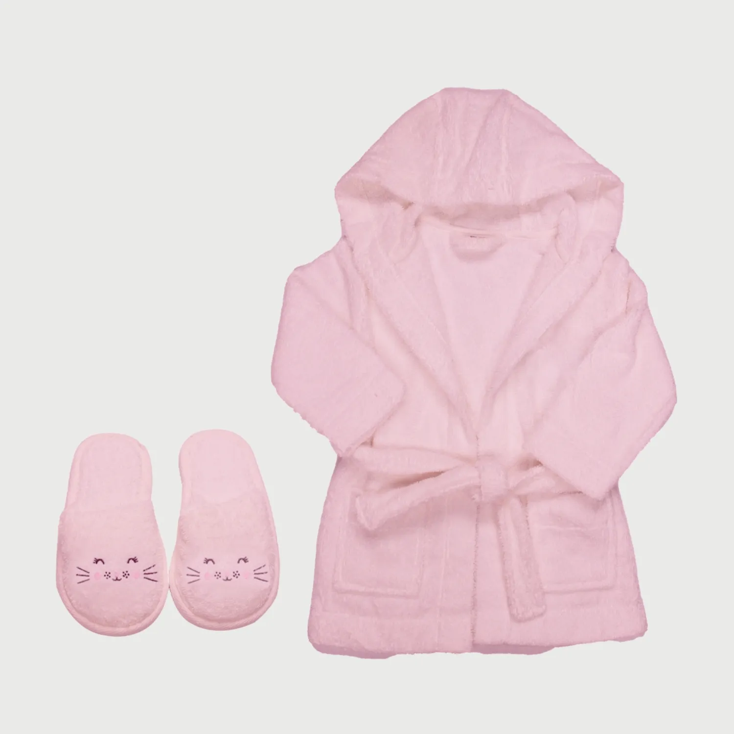 Bistyle Bornoz Luluco Sweet Rabbit Pembe