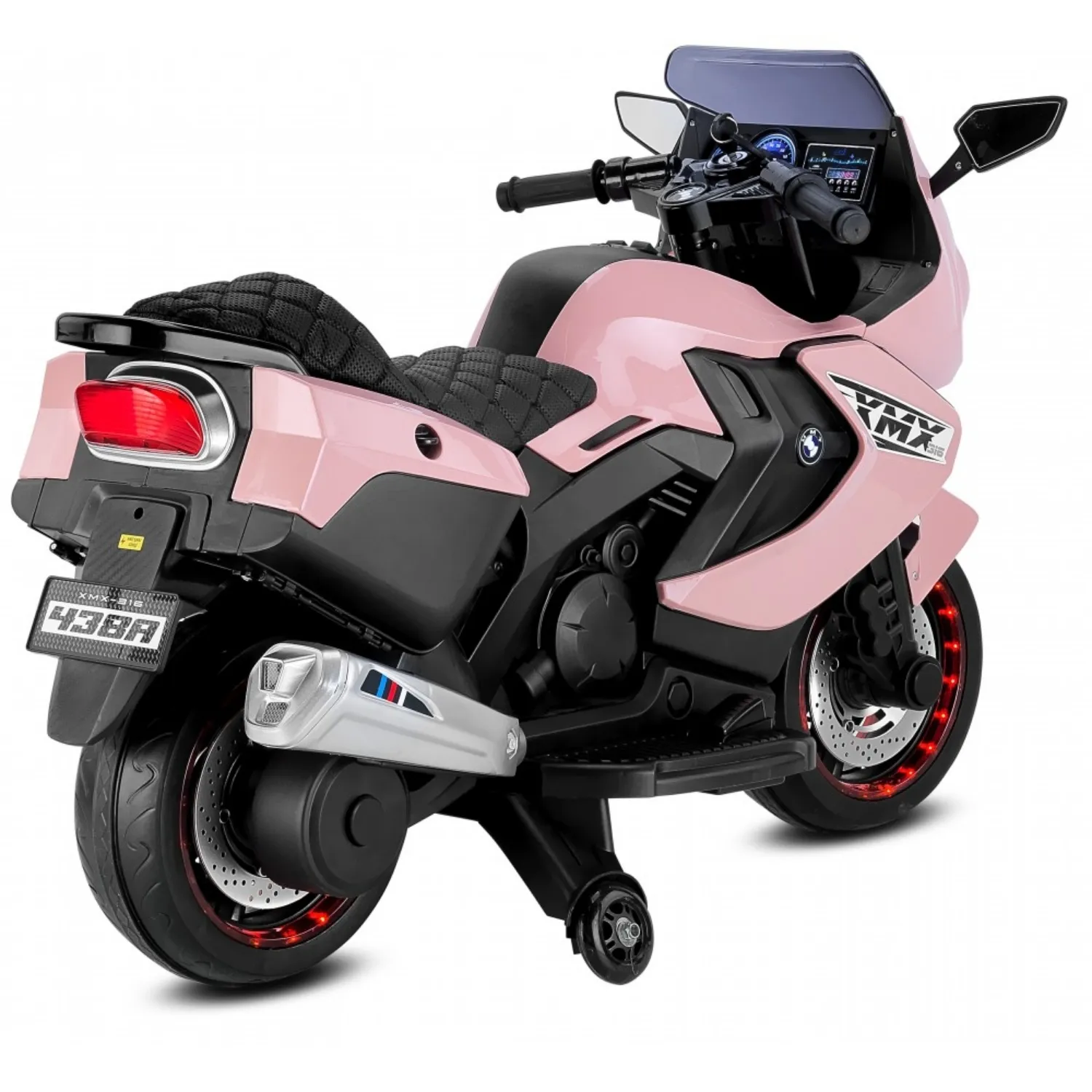 Babyhope 438A Akülü Motor Pembe
