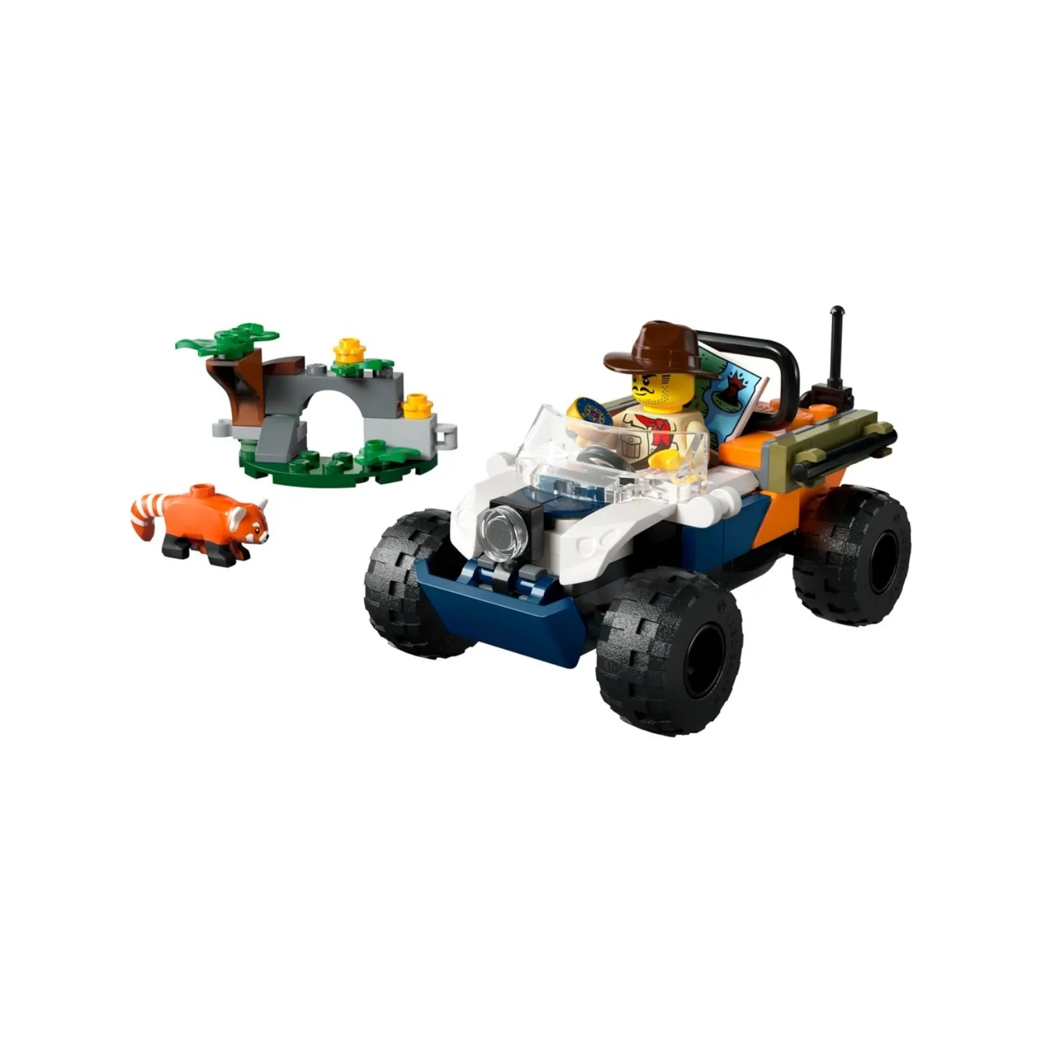 LEGO City Orman Kaşifinin ATV’li Kırmızı Panda Görevi 60424