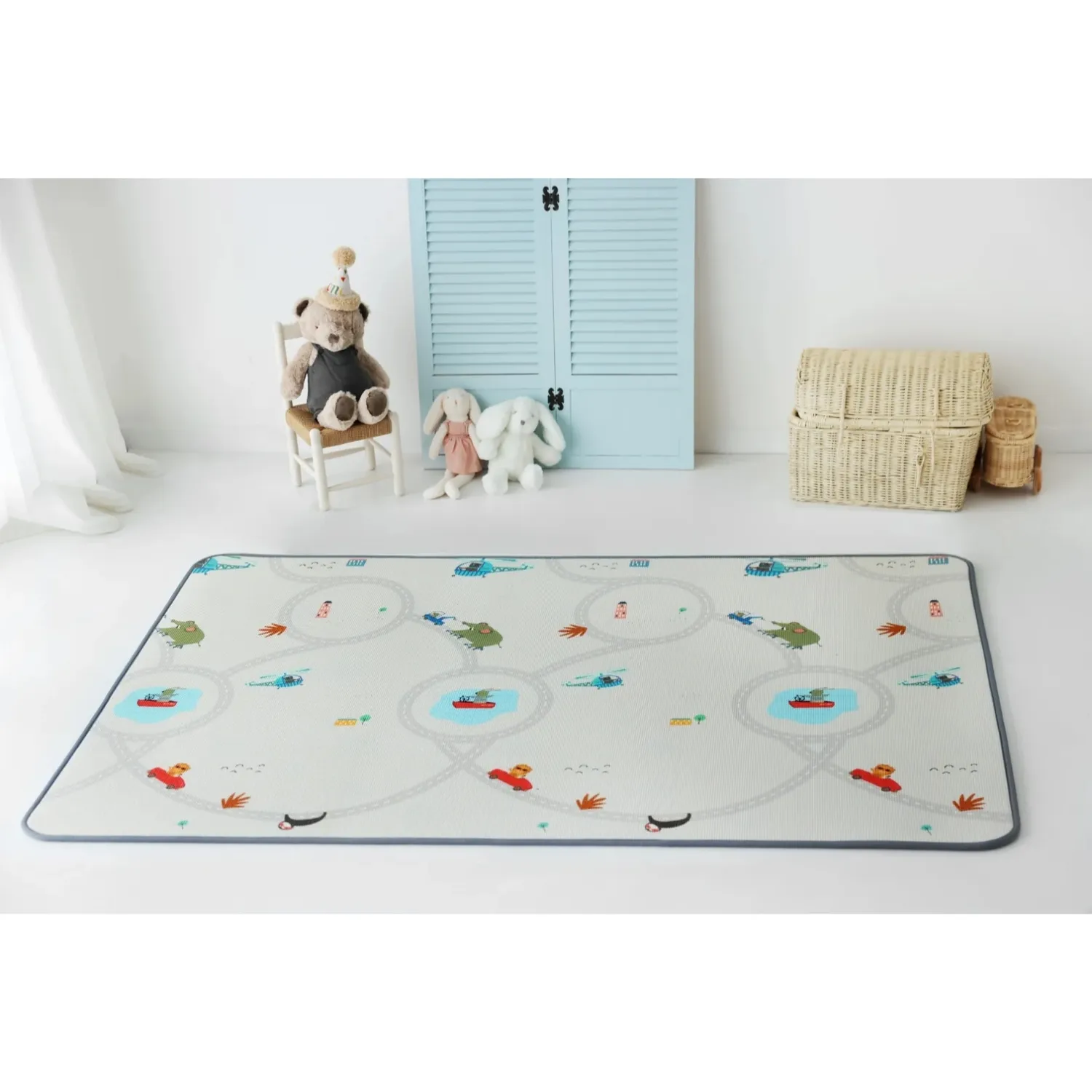 Coolmats Eğlenceli Gezi -Yıldızlar Oyun Halısı 140x200x1