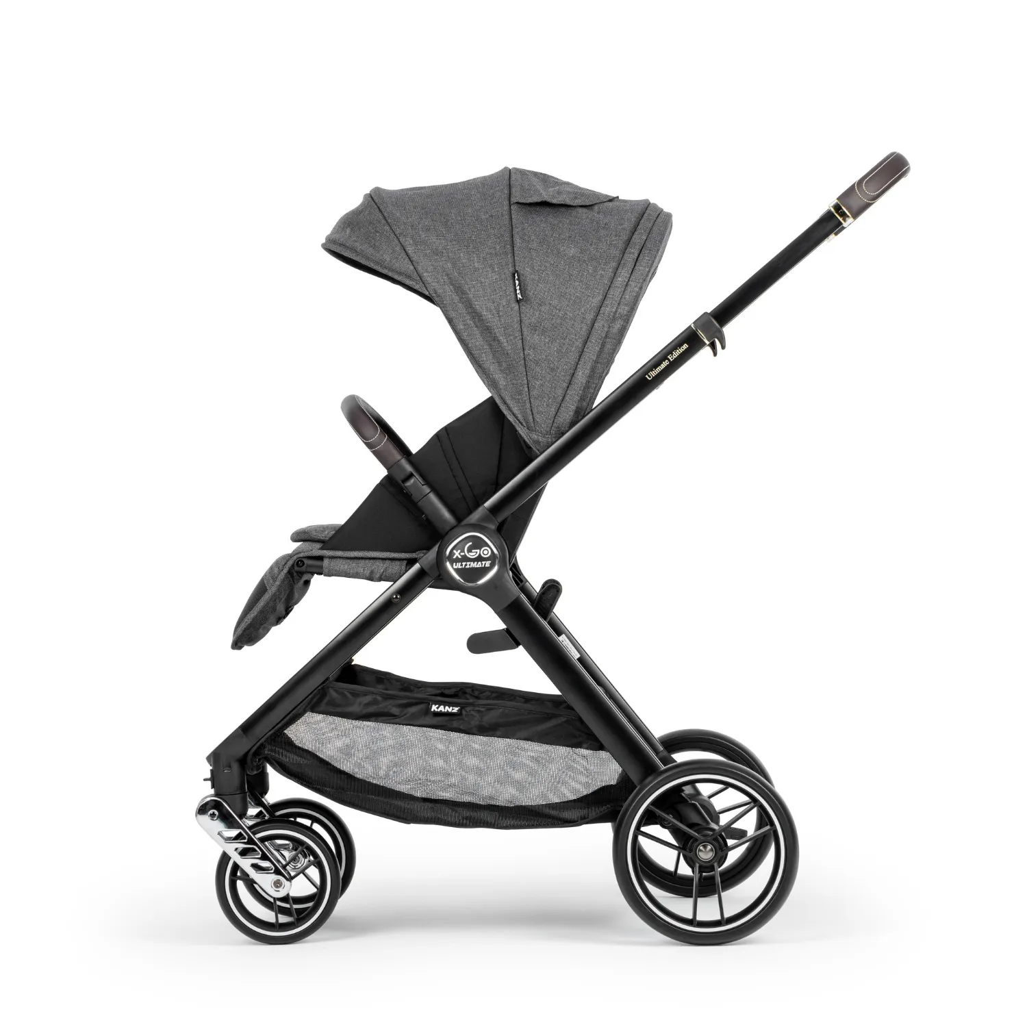 Kanz X-Go Ultimate Travel Sistem Bebek Arabası Silver Gri