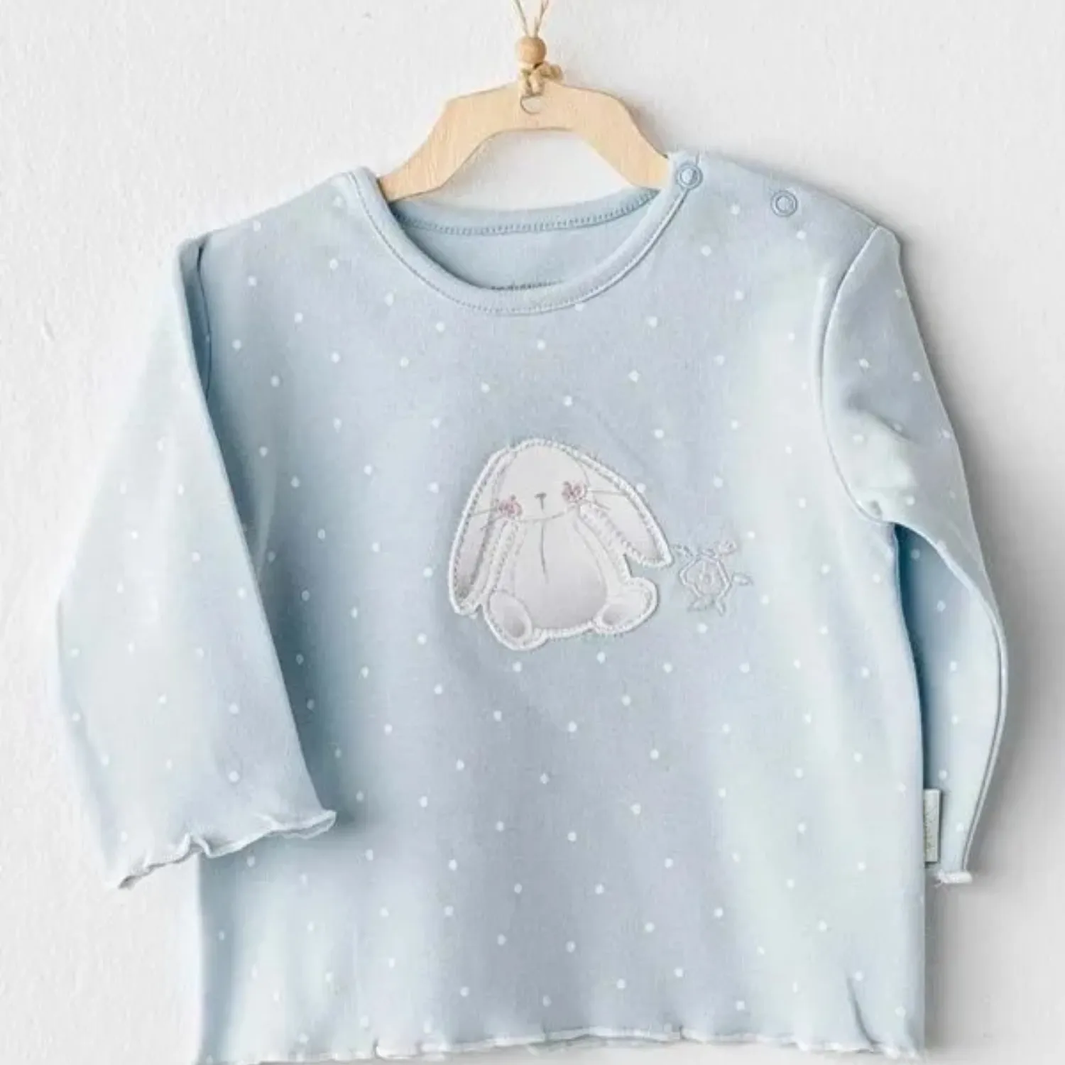 Andy Wawa 2li Takım Cuddly Bunny Bear Mavi