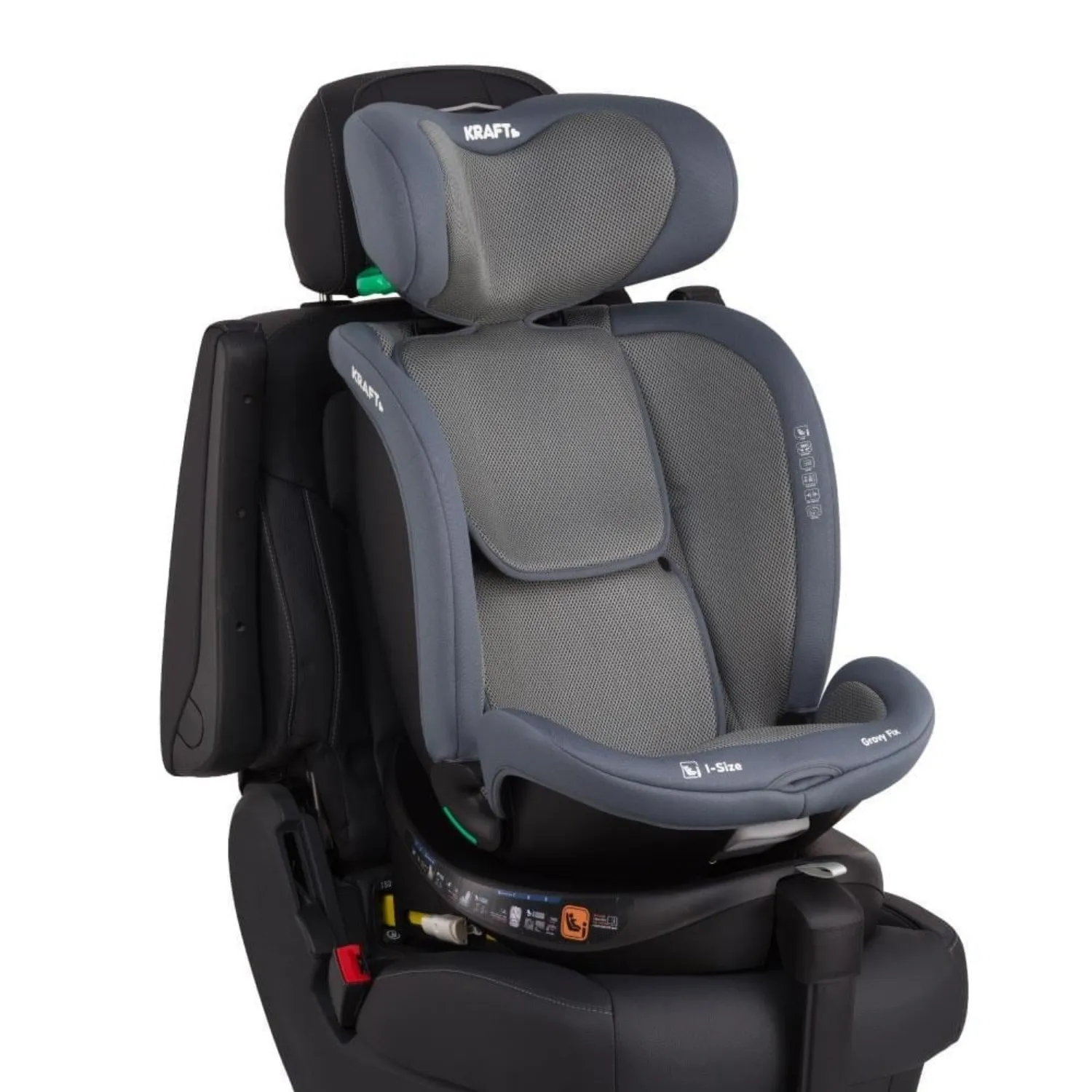 Kraft Grovy I-Size Oto Koltuğu 0-36 Kg Black