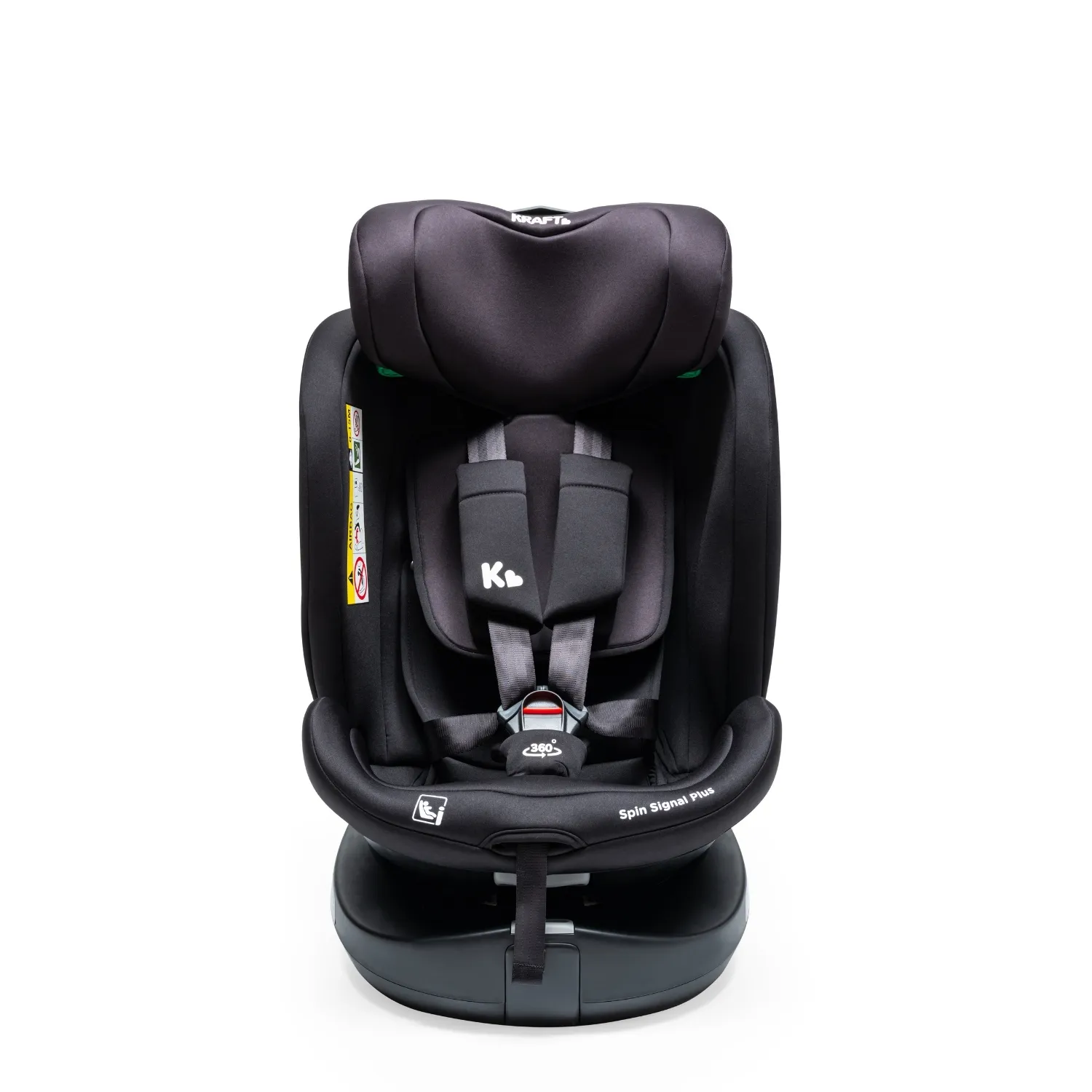 Kraft Spin Signal Plus Oto Koltuğu 0-36 Kg Black