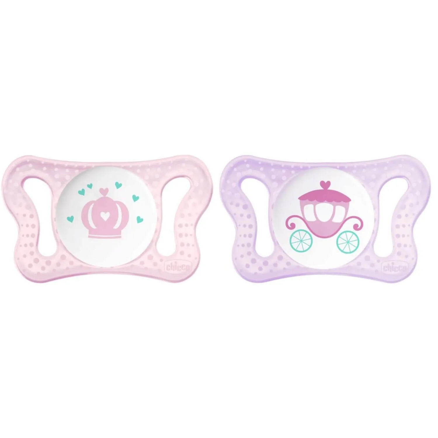 Chicco Physio Micro Silikon Emzik 2li 0-2 Ay Kız