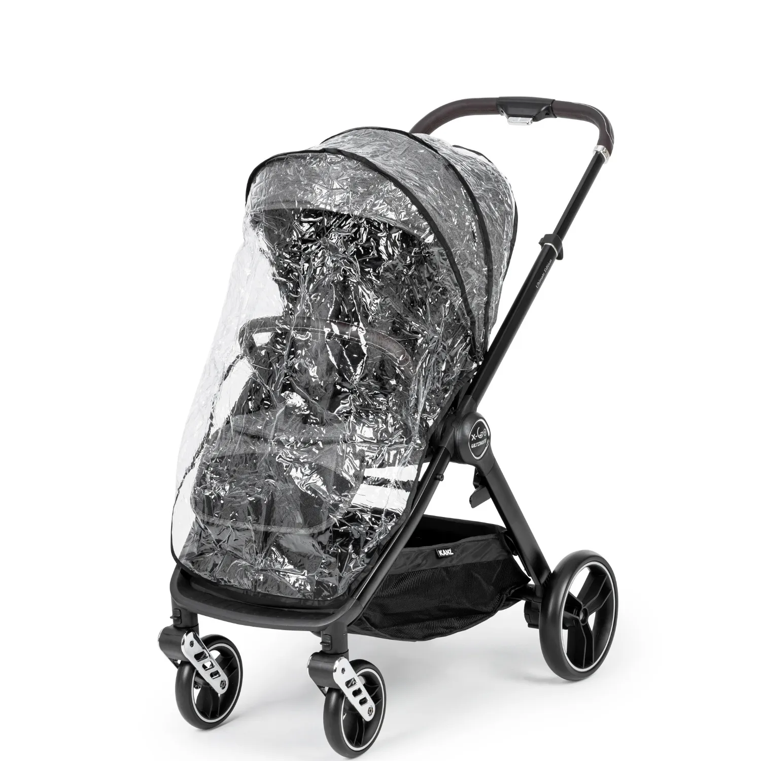 Kanz X-Go Ultimate Travel Sistem Bebek Arabası Silver Gri