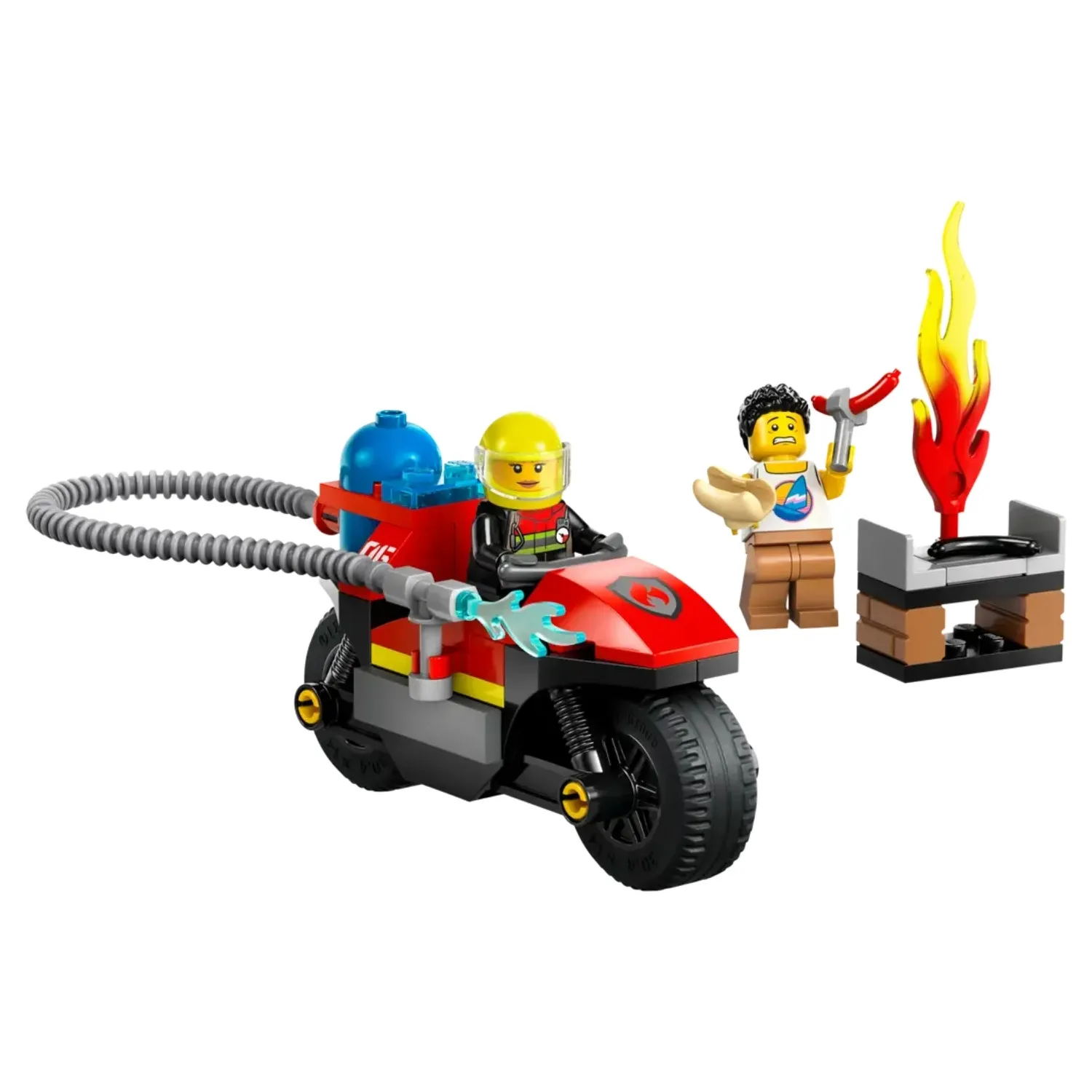 LEGO City İtfaiye Kurtarma Motosikleti 60410 