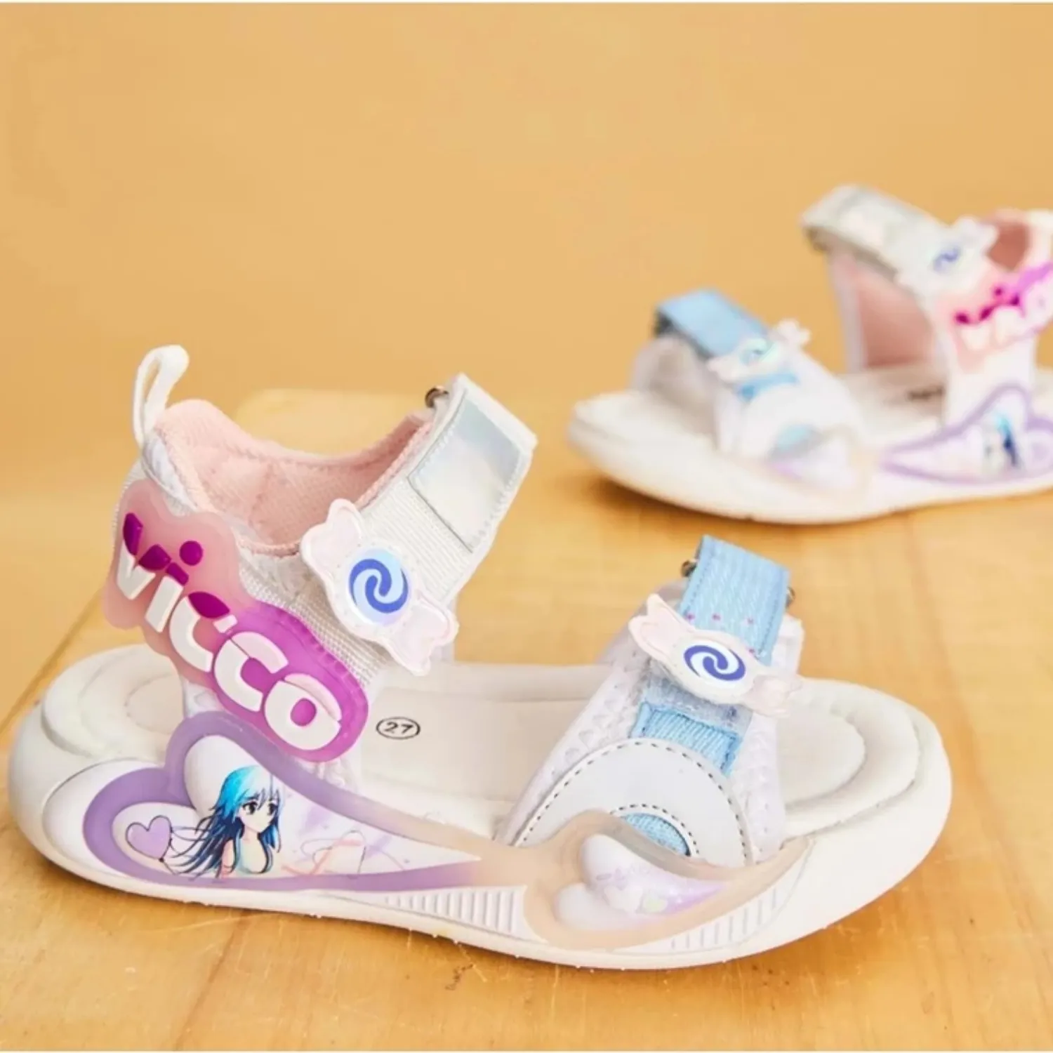 Vicco Arial Sandalet Phylon Beyaz