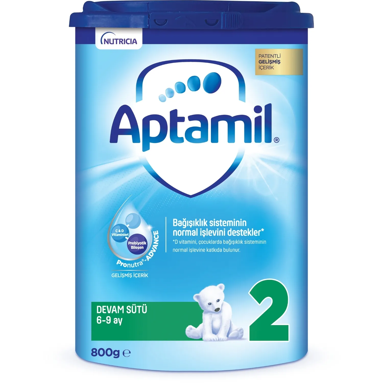 Aptamil 2 Devam Sütü 800 gr