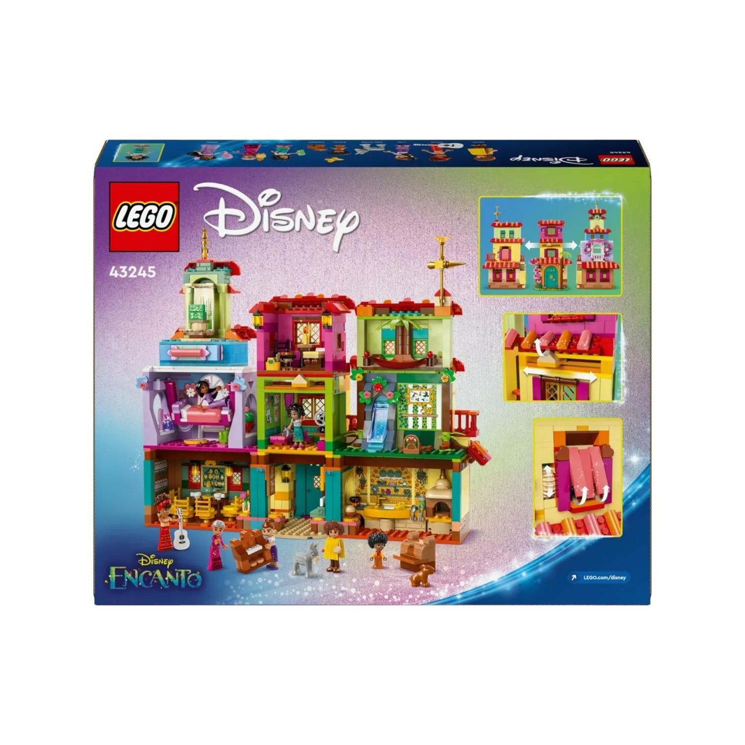 LEGO Disney Enkanto Sihirli Madrigal Evi 43245