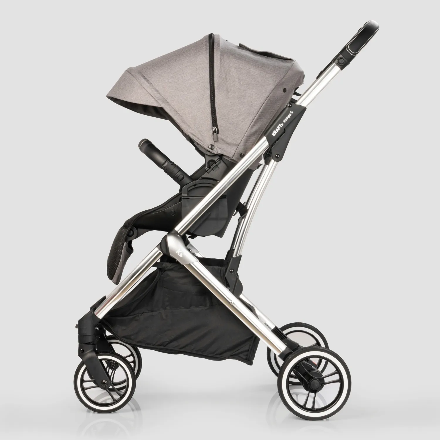 Kraft Kenya S Travel Sistem Bebek Arabası Grey