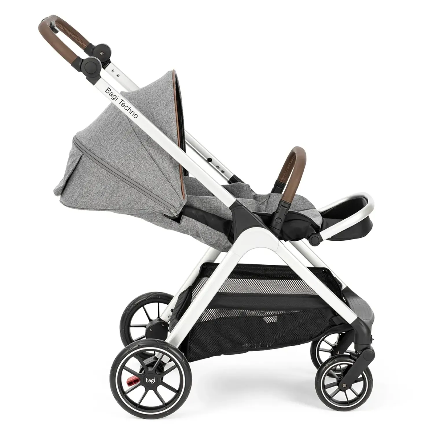 Bagi Techno Capsule Autofold Travel Sistem Bebek Arabası Gri