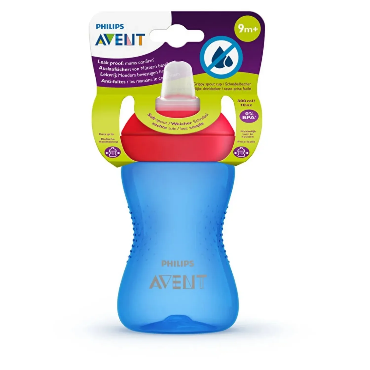 Philips Avent 74SCF802/01 Yumuşak Uçlu Bardak Mavi 300 ml 