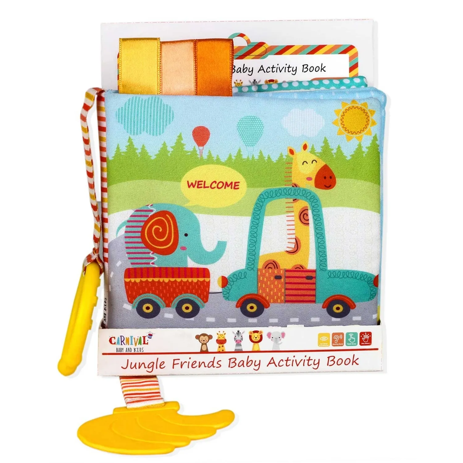 Carnival Baby&Kids Hışırtılı Bebek Aktivite Kitabı