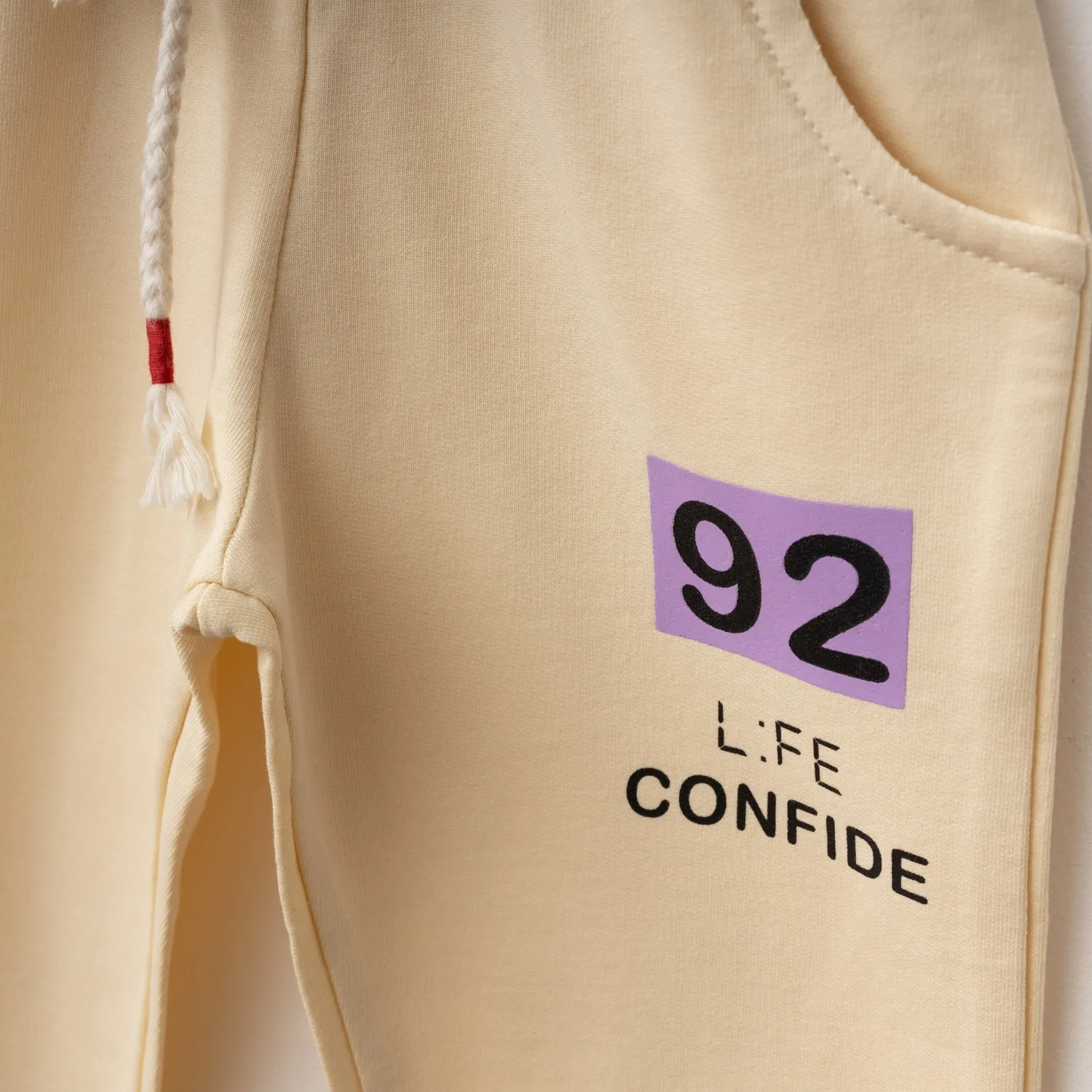 Winimo 2li Takım 92 Life Confide Baskılı Bej