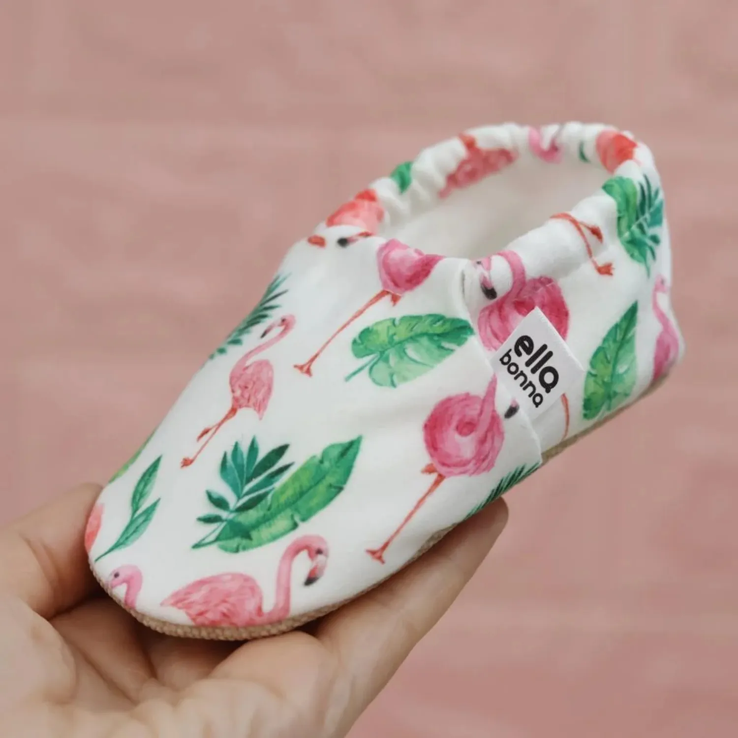 Ella Bonna Patik Kaydırmaz Taban Flamingo