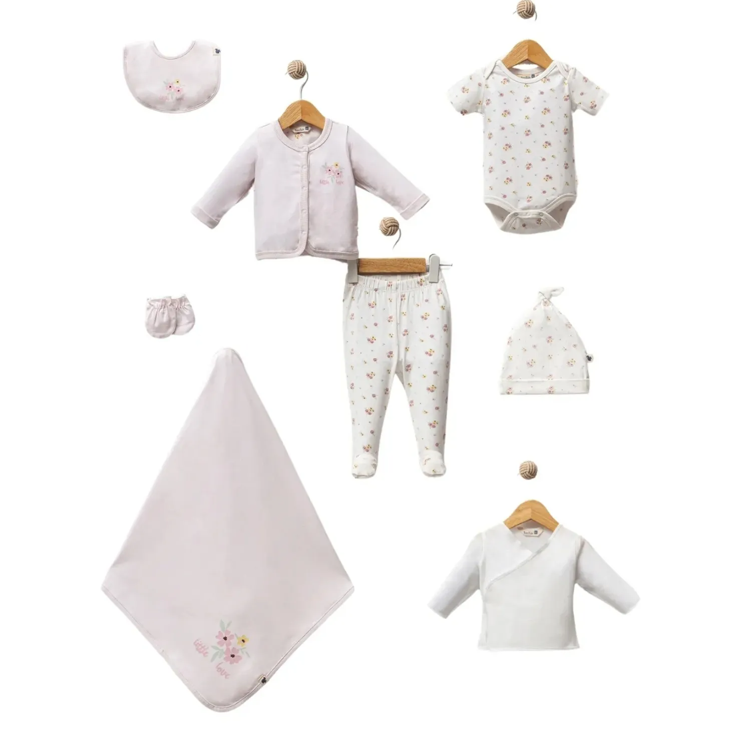 Totstale Hastane Çıkışı 8li Little Love Pembe