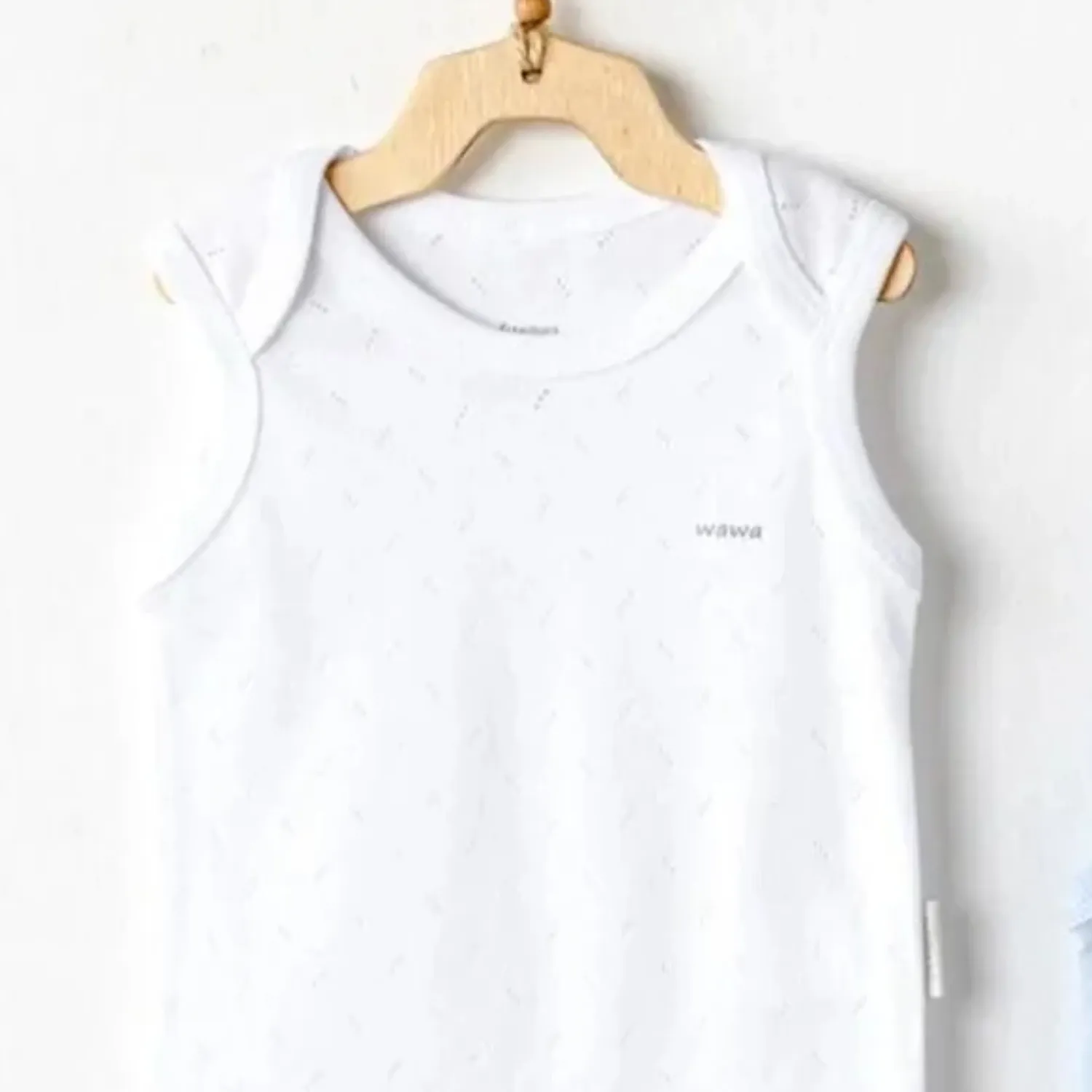 Andy Wawa Atlet Body 2li Jakarlı Basic Mavi - Beyaz