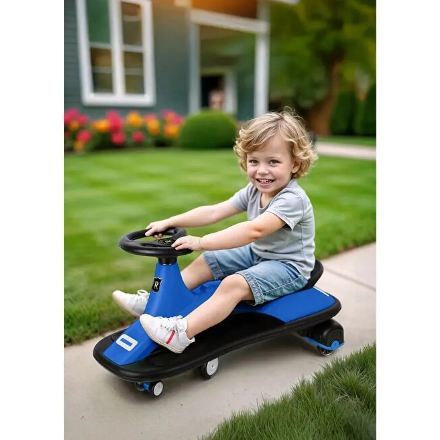 Royal Swing Car-Blue