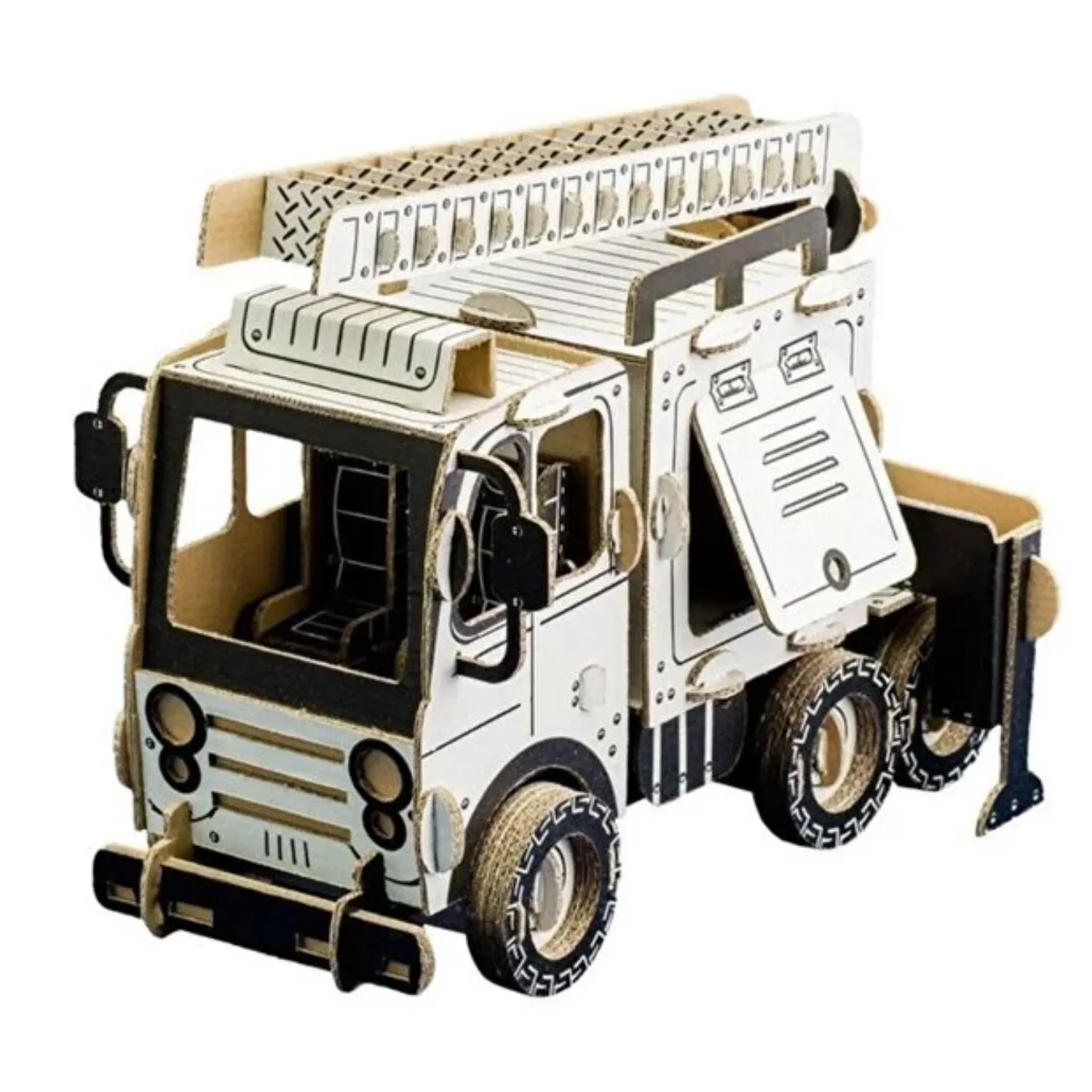 Todo 3D Boyanabiliir İtfaiye Merdiveni Kamyonu