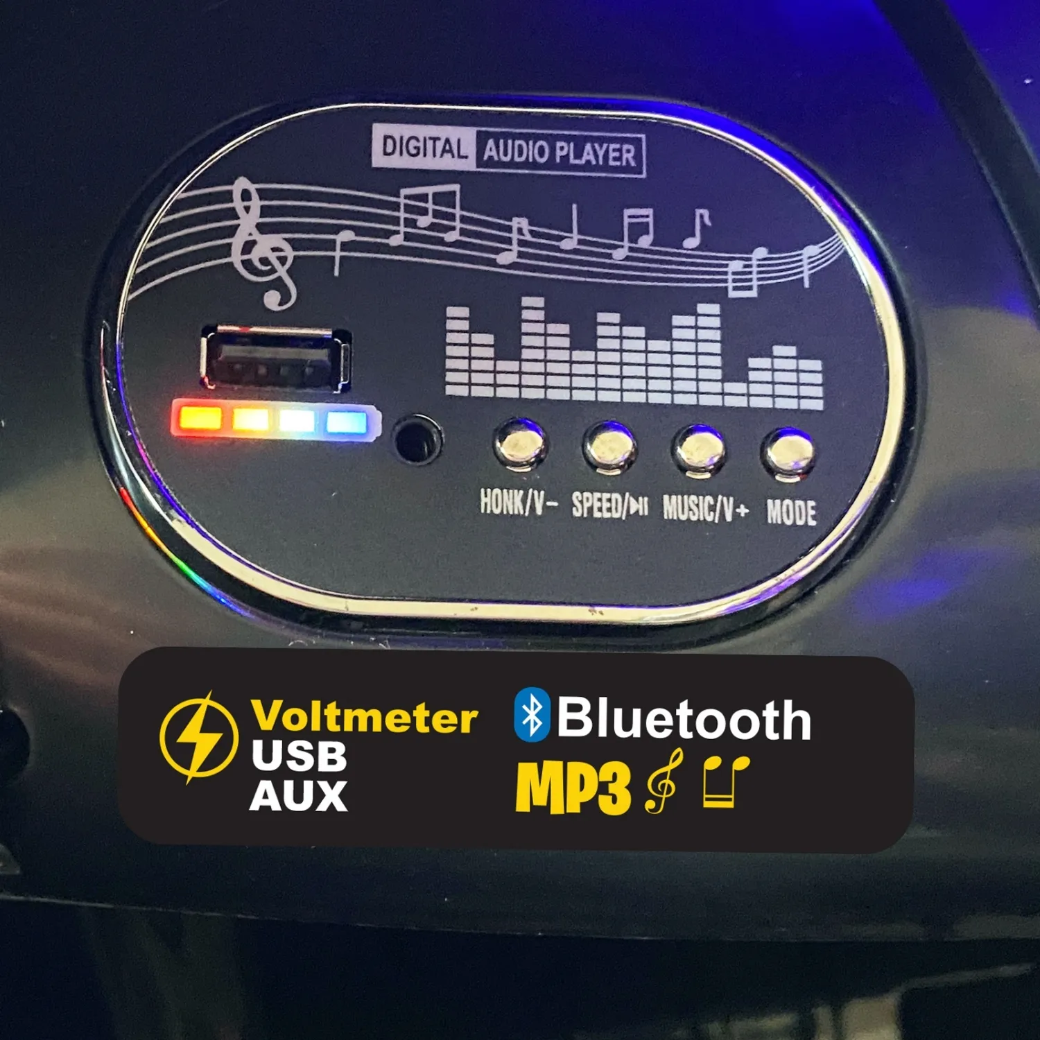 Forte Akülü Araba Kumandalı 4*2 12 Volt Beyaz