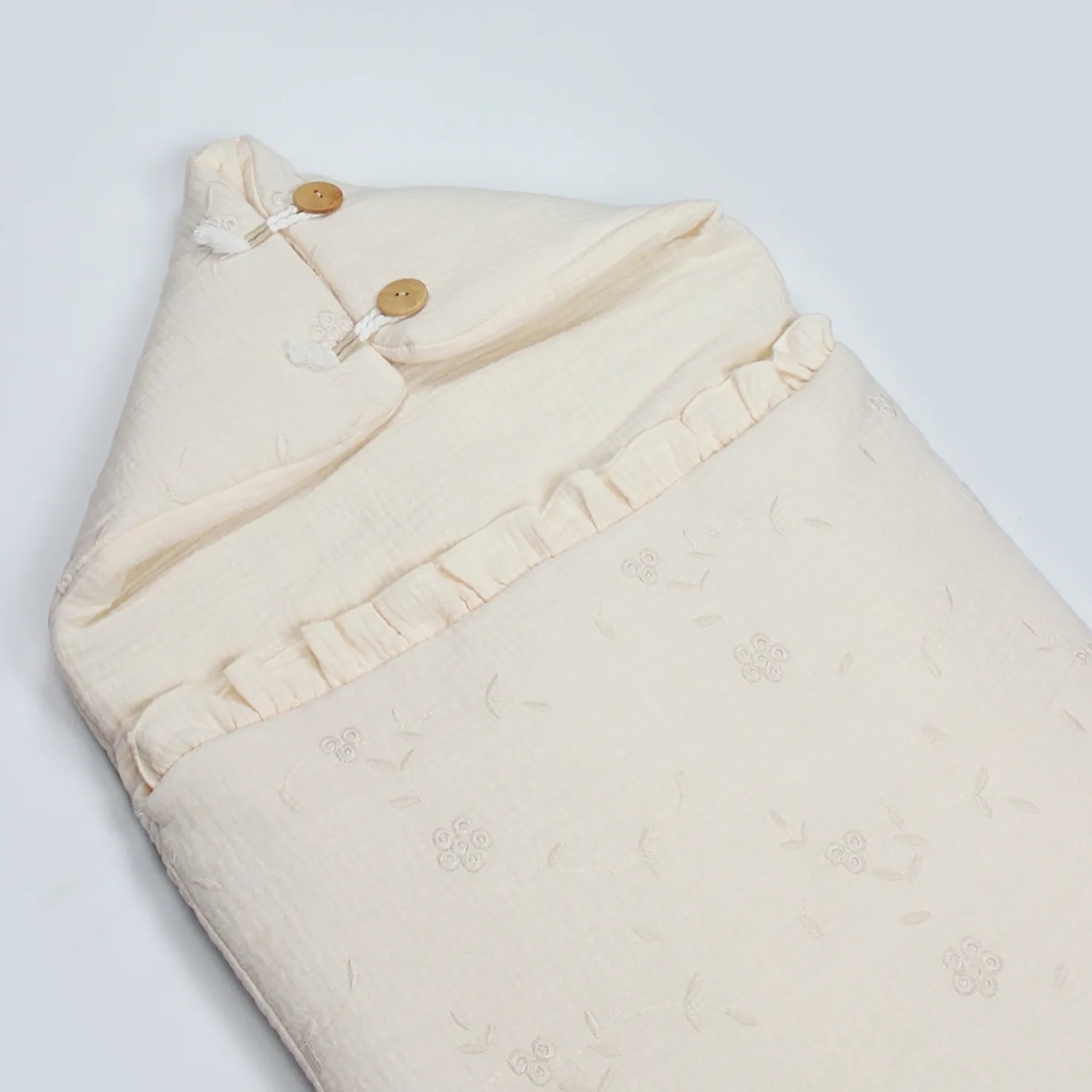 Bistyle Port Bebe Müslin Lady Home Ekru