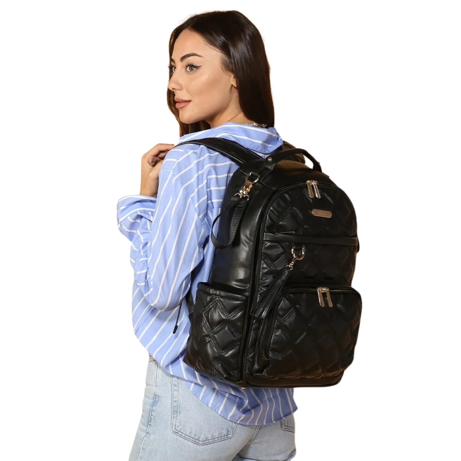 M&Y Collection Oeste Anne Bebek Bakım Çantası Siyah