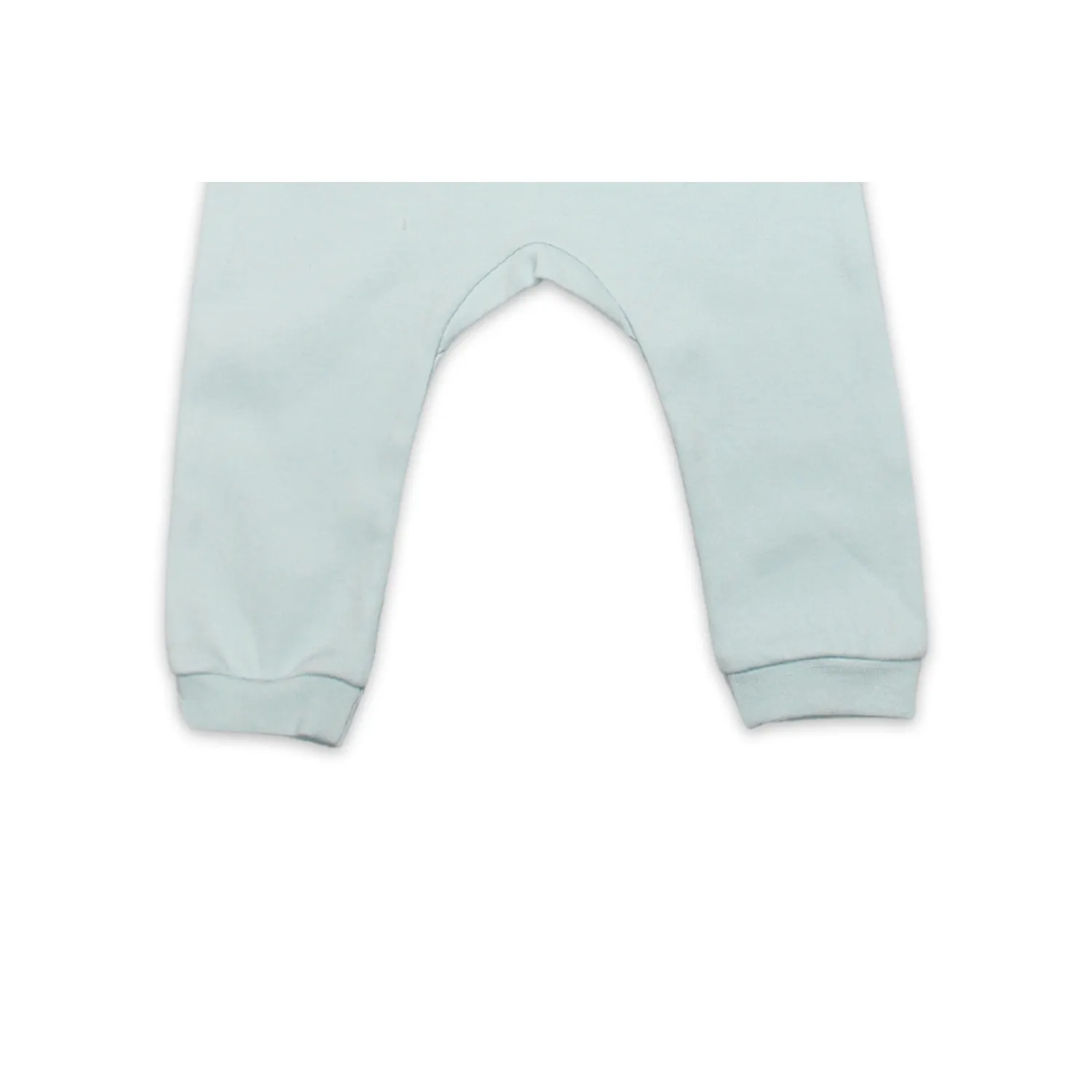 Bistyle Pantolon Patiksiz Hello World Mint - Ekru