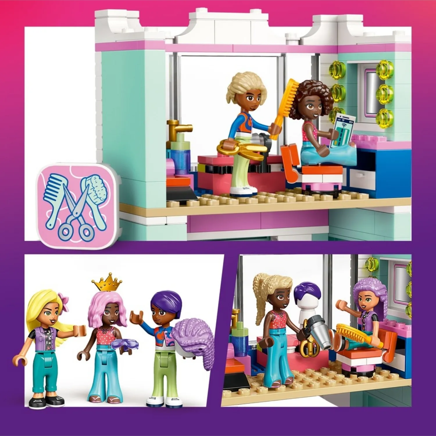 LEGO Friends Kuaför ve Aksesuar Mağazası 42662