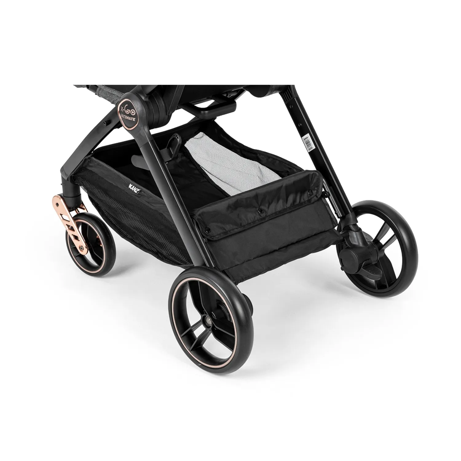 Kanz X-Go Ultimate Travel Sistem Bebek Arabası Rose Gold Gri