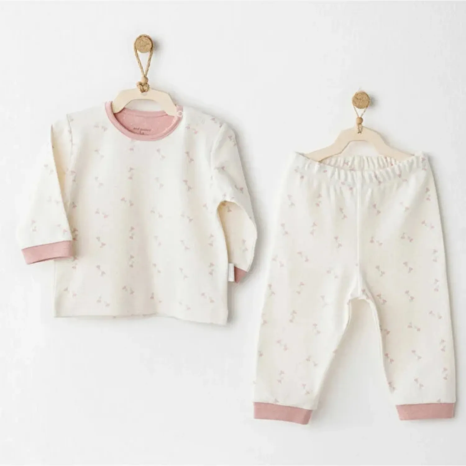 Andy Wawa 2li Takım Mon Petit Amour Ekru