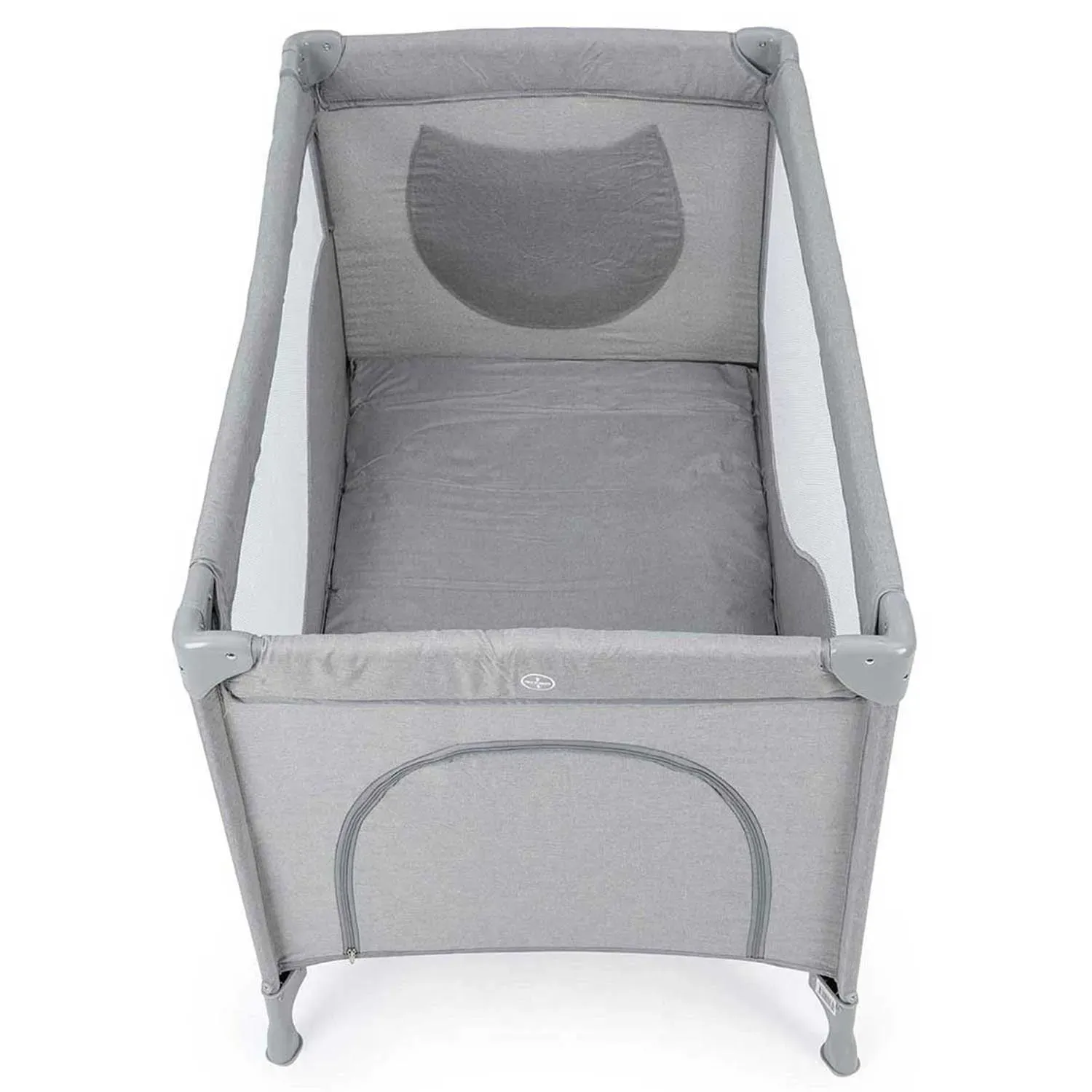 Kanz Pretty Plus Yatak Hediyeli Anne Yanı Oyun Parkı 70x120 cm Gri