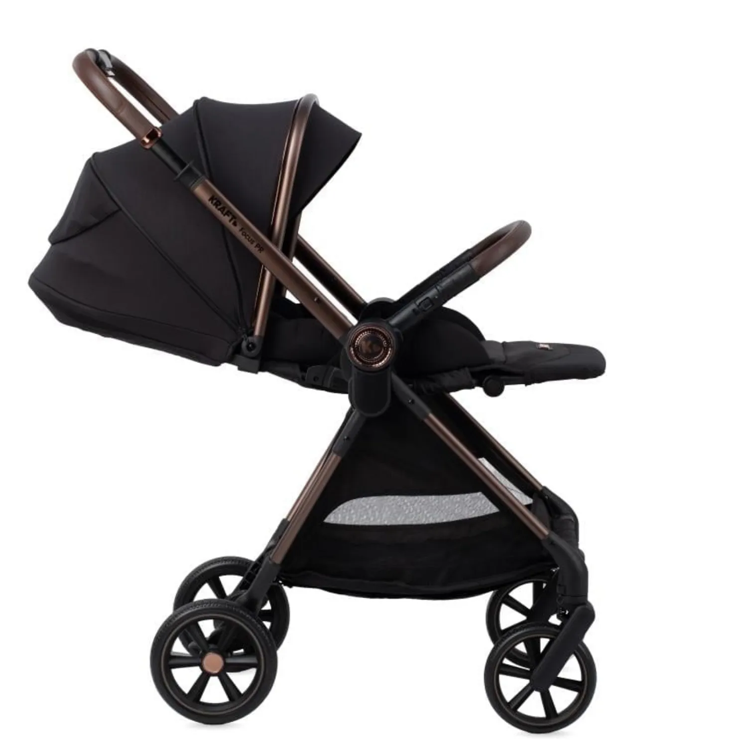 Kraft Focus Pr Travel Sistem Bebek Arabası Black