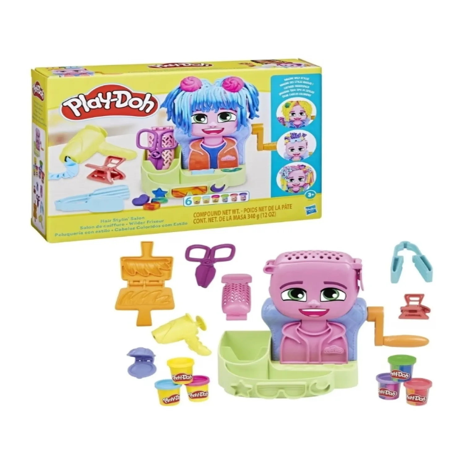 Play-Doh Renkli Kuaför Salonu