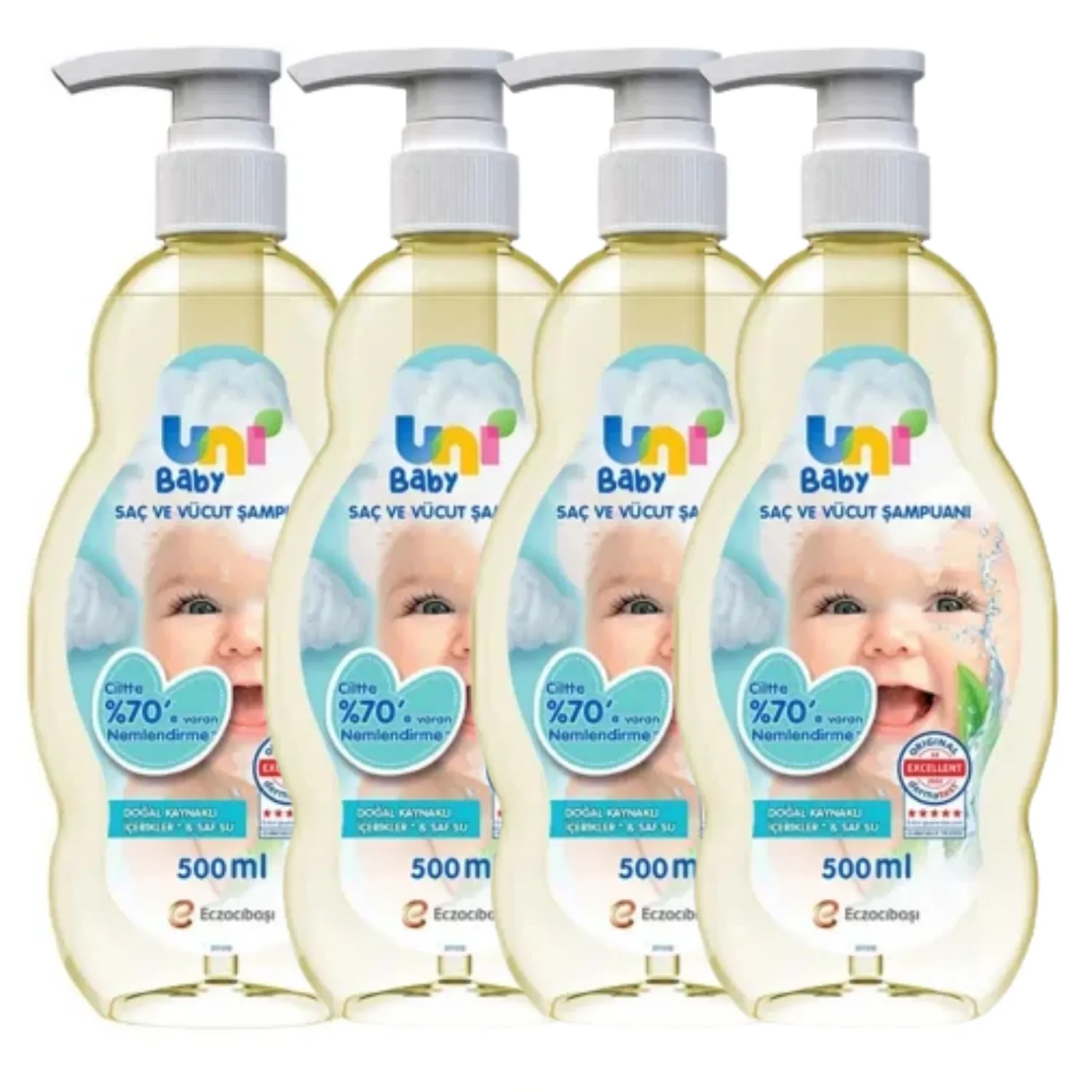 Uni Baby Bebek Şampuanı 500 ml *3