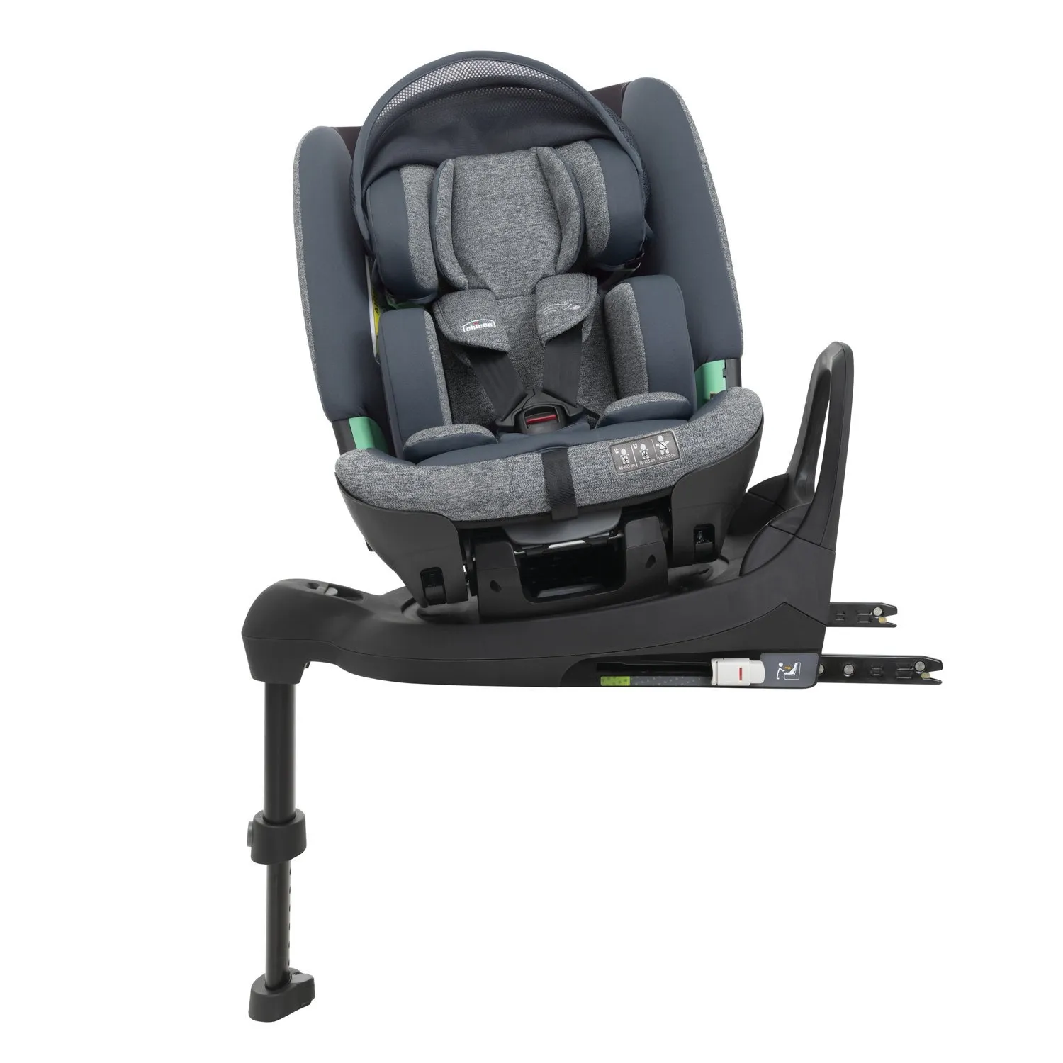 Chicco Bi-Seat Air Bazalı Oto Koltuğu 0-36 Kg Graphite