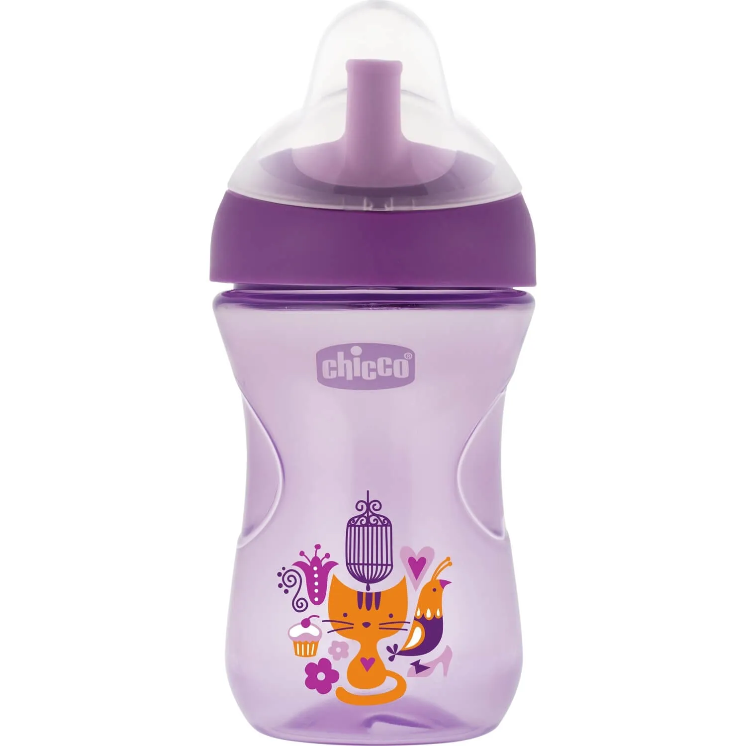 Chicco Pipetli Eğitim Bardağı 12+ Ay Kız