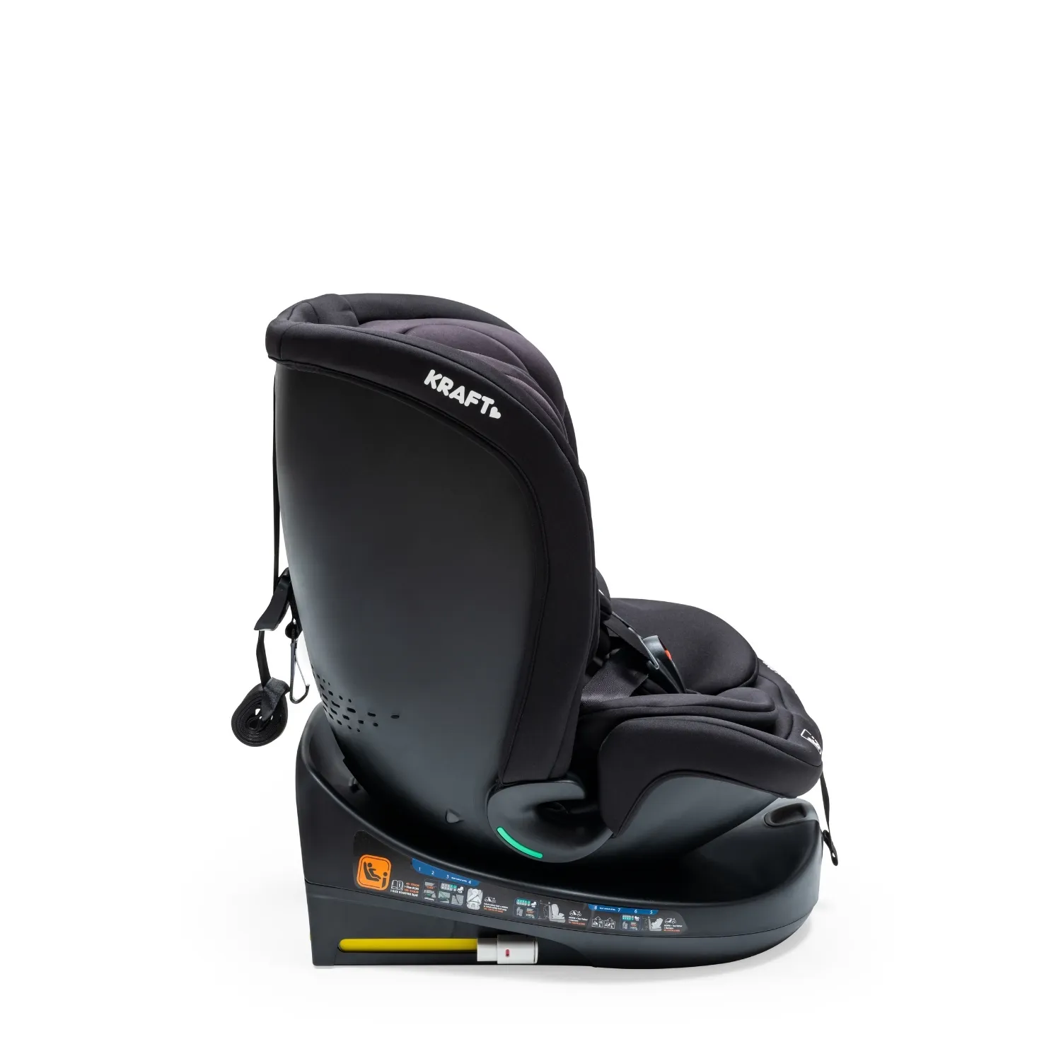 Kraft Spin Signal Plus Oto Koltuğu 0-36 Kg Black