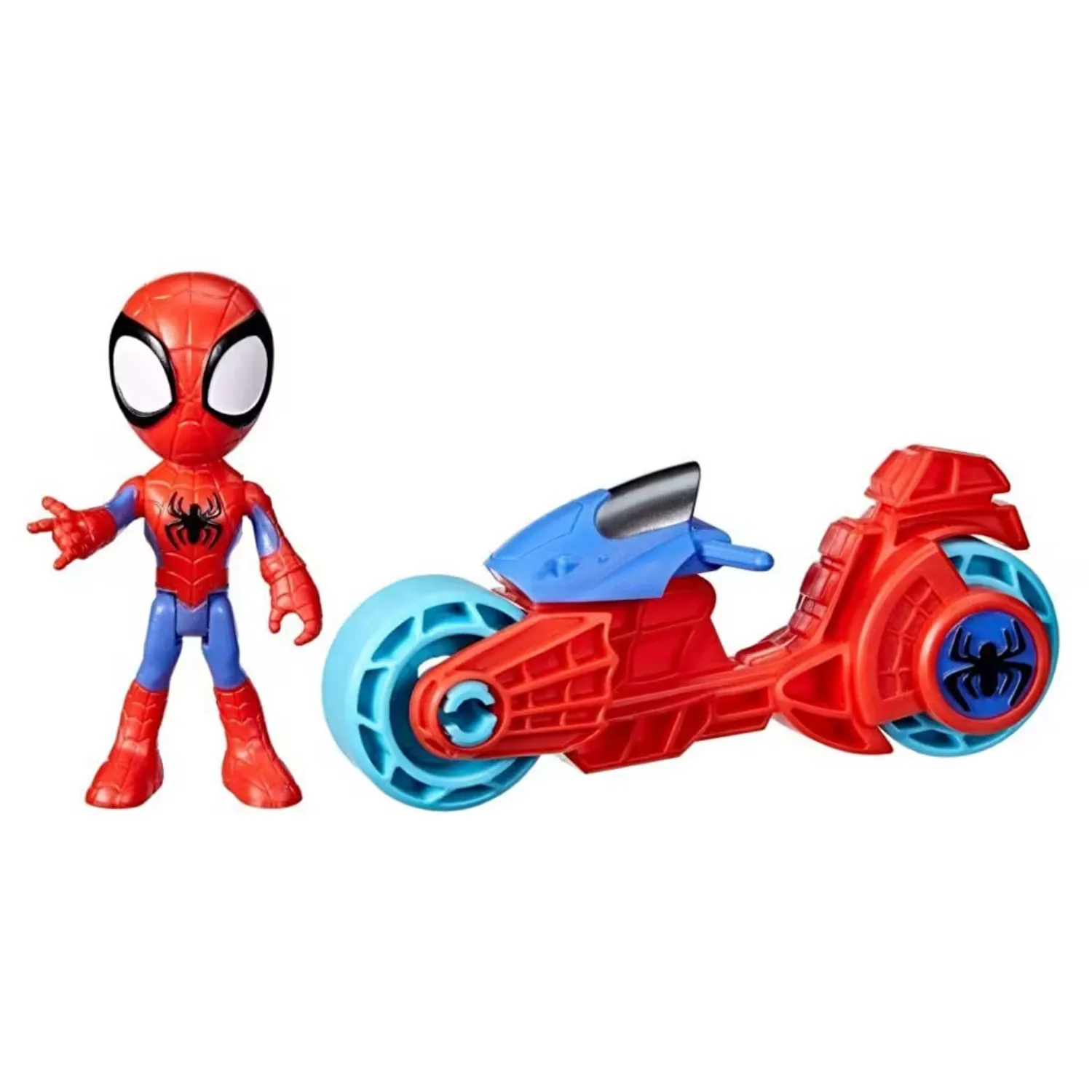Spider And His Amazing Friends Motorsiklet Ve Figür