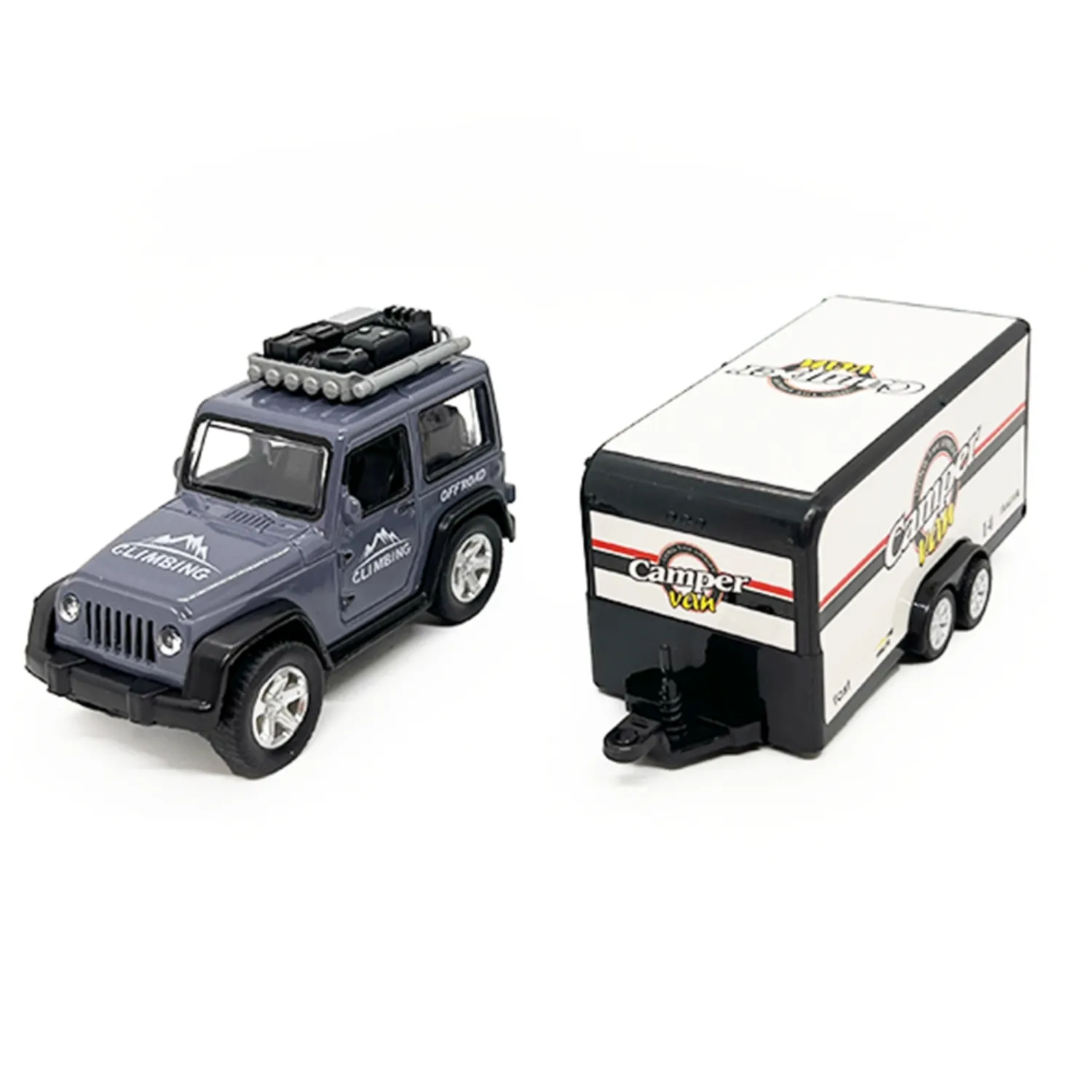 Diecast Metal Araba Karavanlı